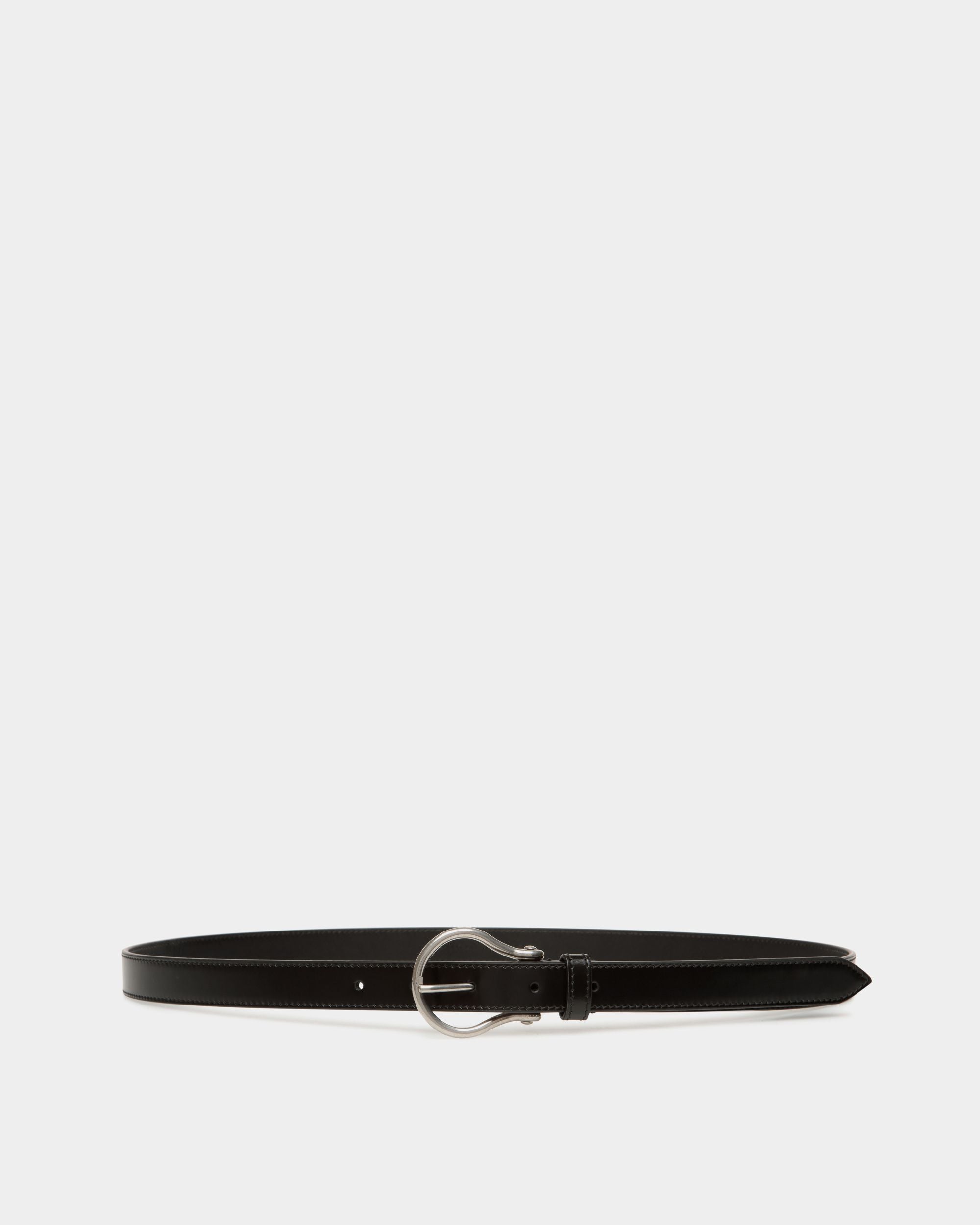 Cintura Ray In Pelle Nera - Uomo - Bally - 01