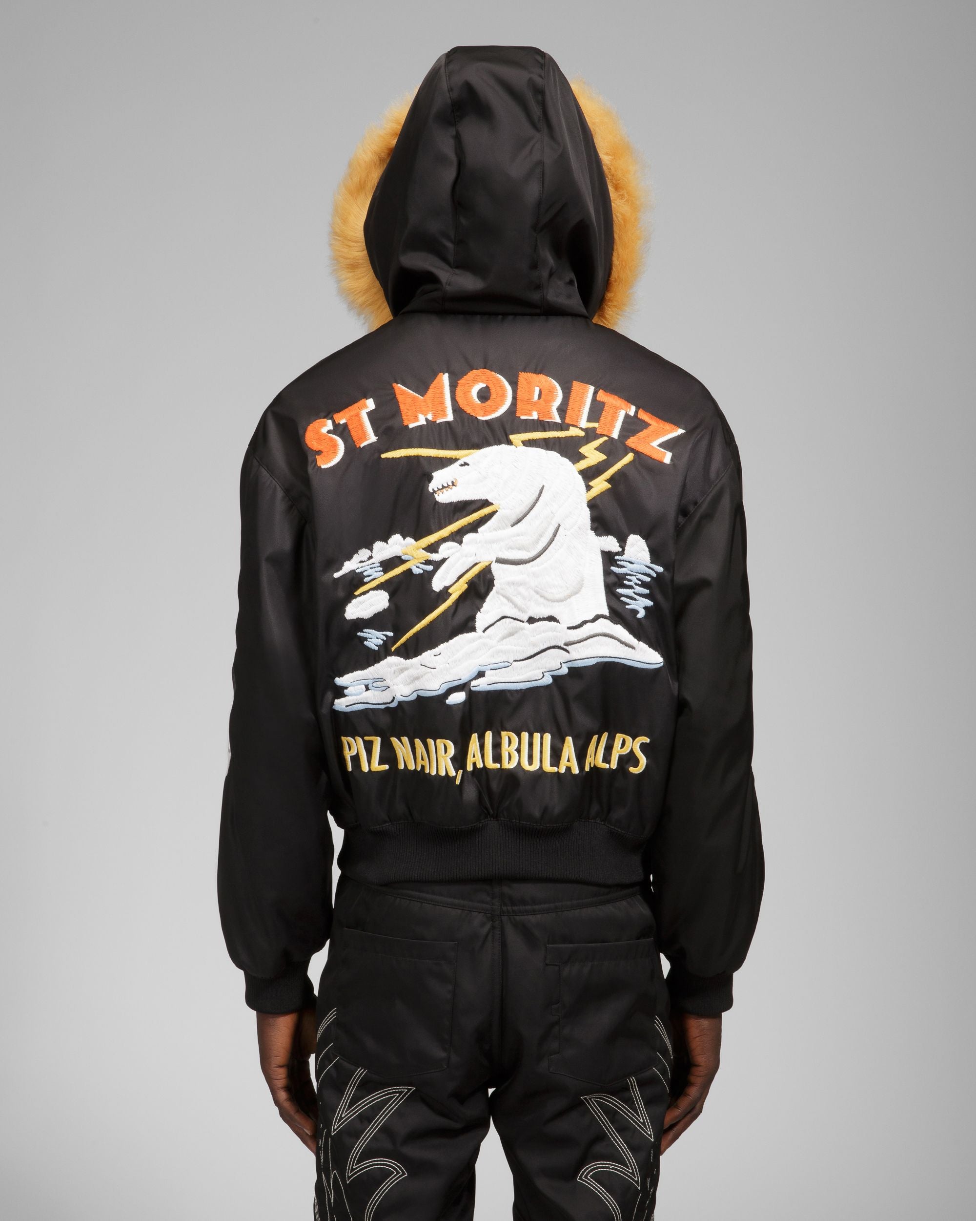 Bomber Con Cappuccio In Pelo Di Montone - Uomo - Bally - 01