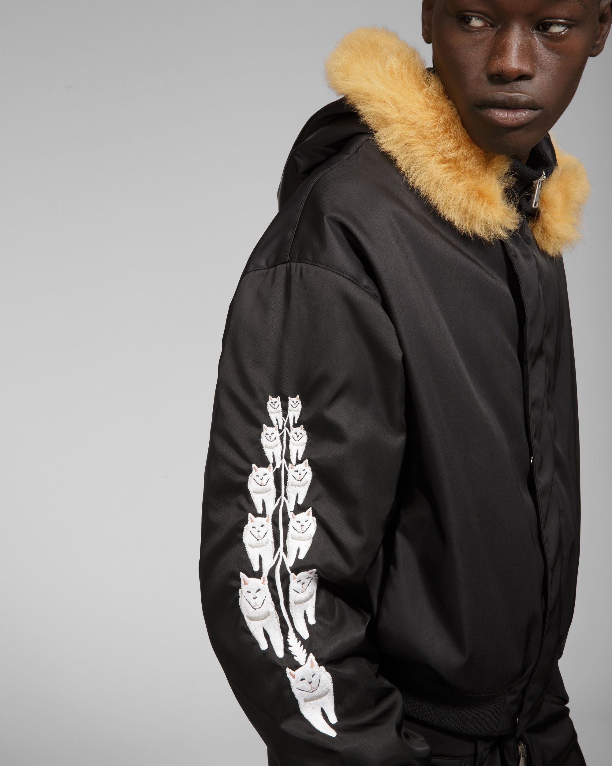 Bomber Con Cappuccio In Pelo Di Montone - Uomo - Bally - 04