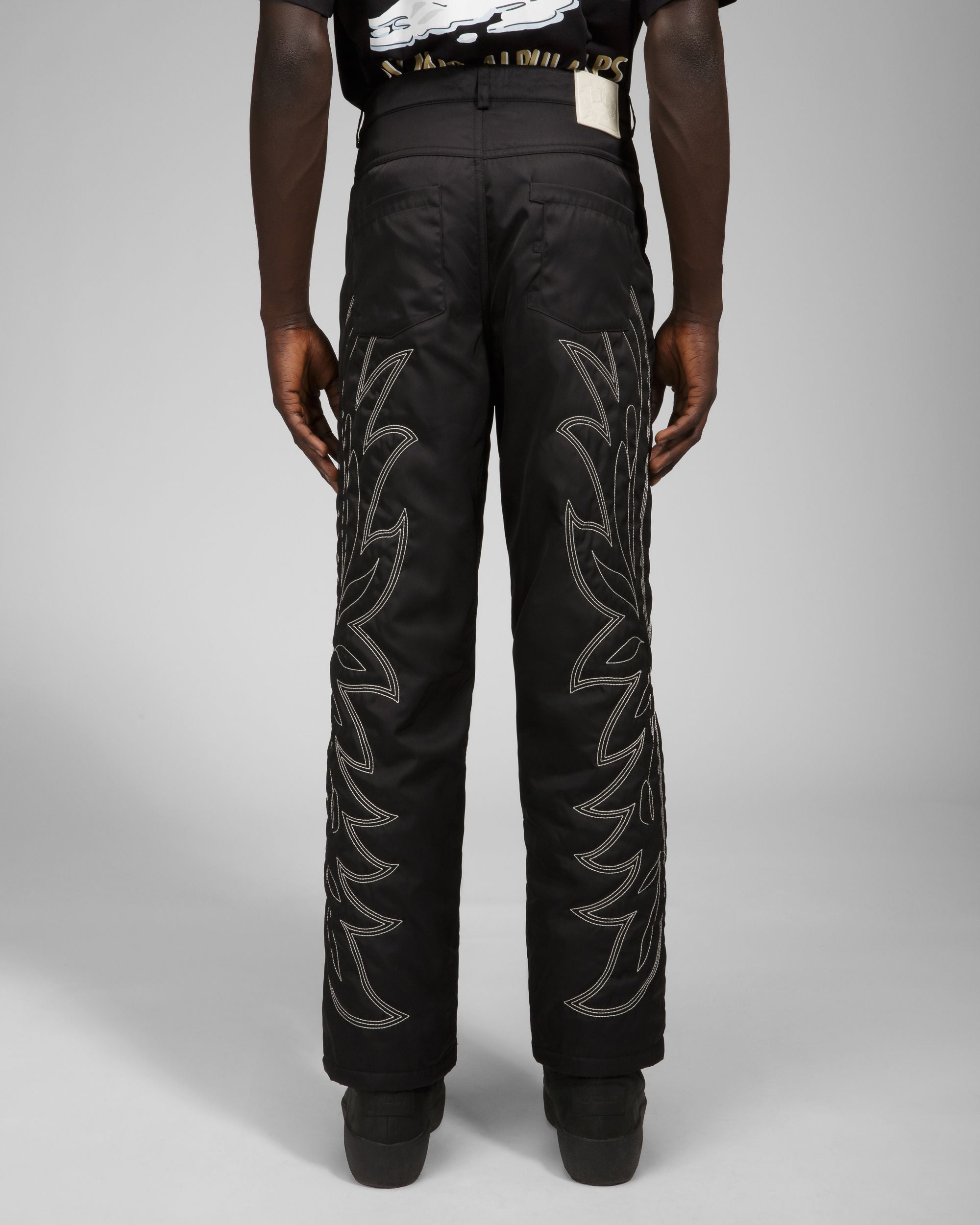 Pantalone Fantasia In Nylon Riciclato Nero - Uomo - Bally - 04