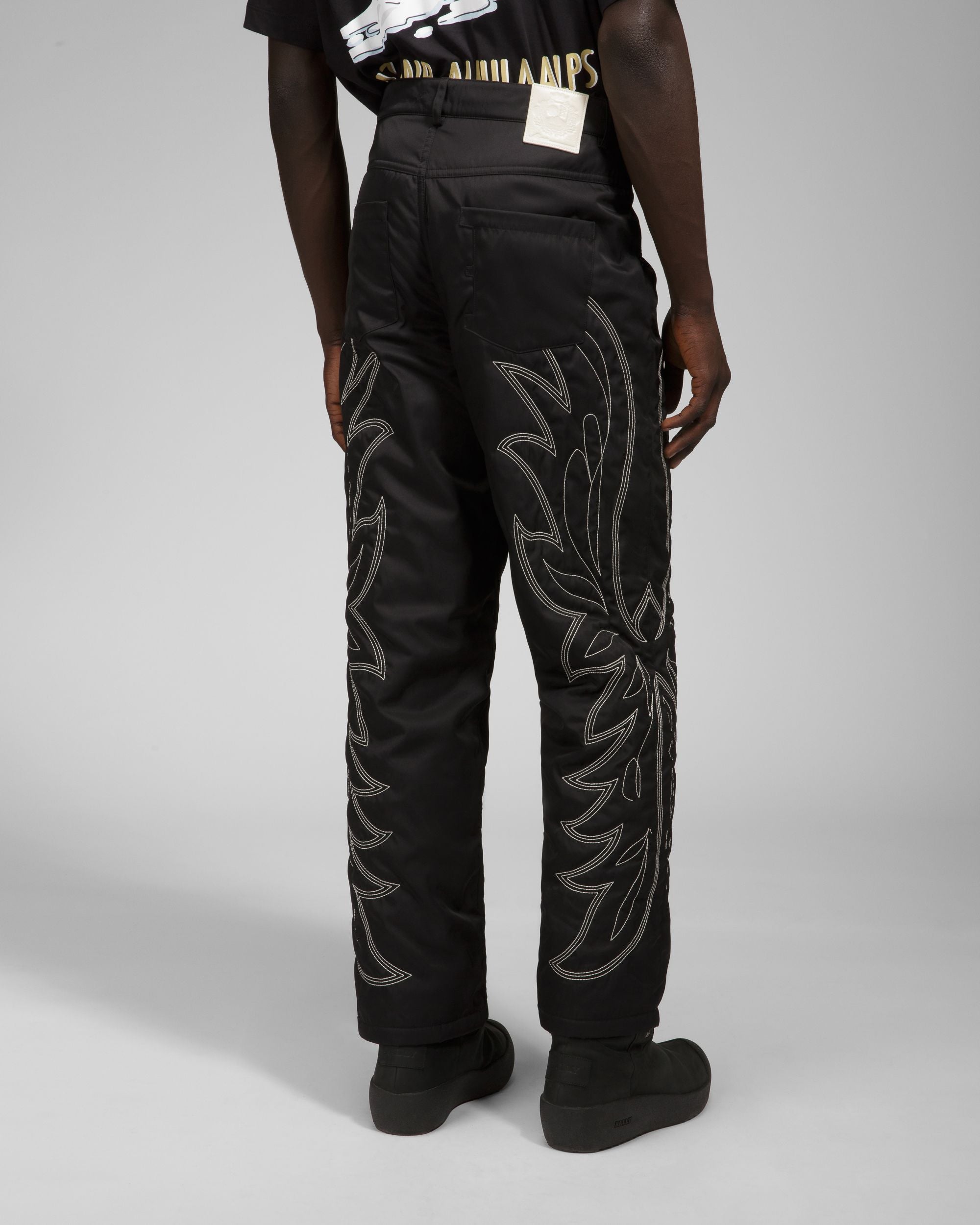 Pantalone Fantasia In Nylon Riciclato Nero - Uomo - Bally - 05