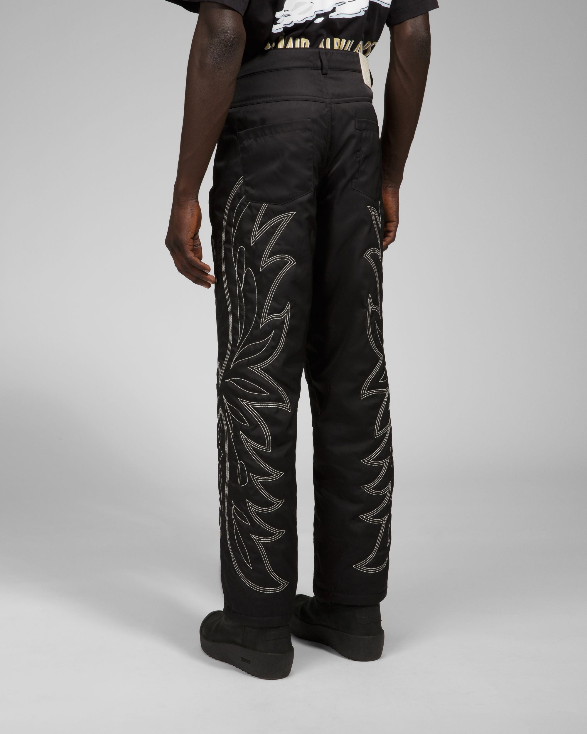 Pantalone Fantasia In Nylon Riciclato Nero - Uomo - Bally - 06