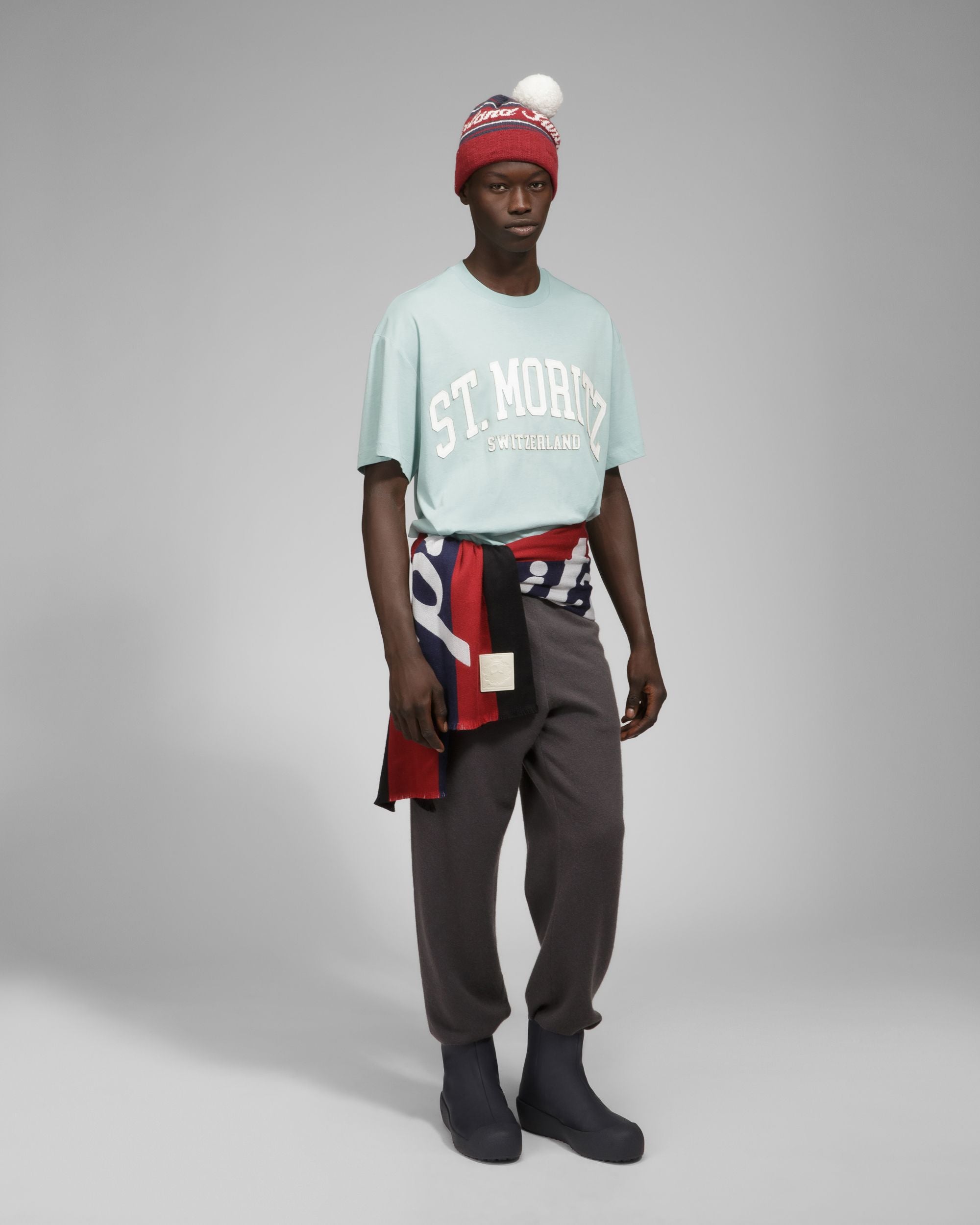 T-Shirt St. Moritz In Cotone Blu - Uomo - Bally - 05