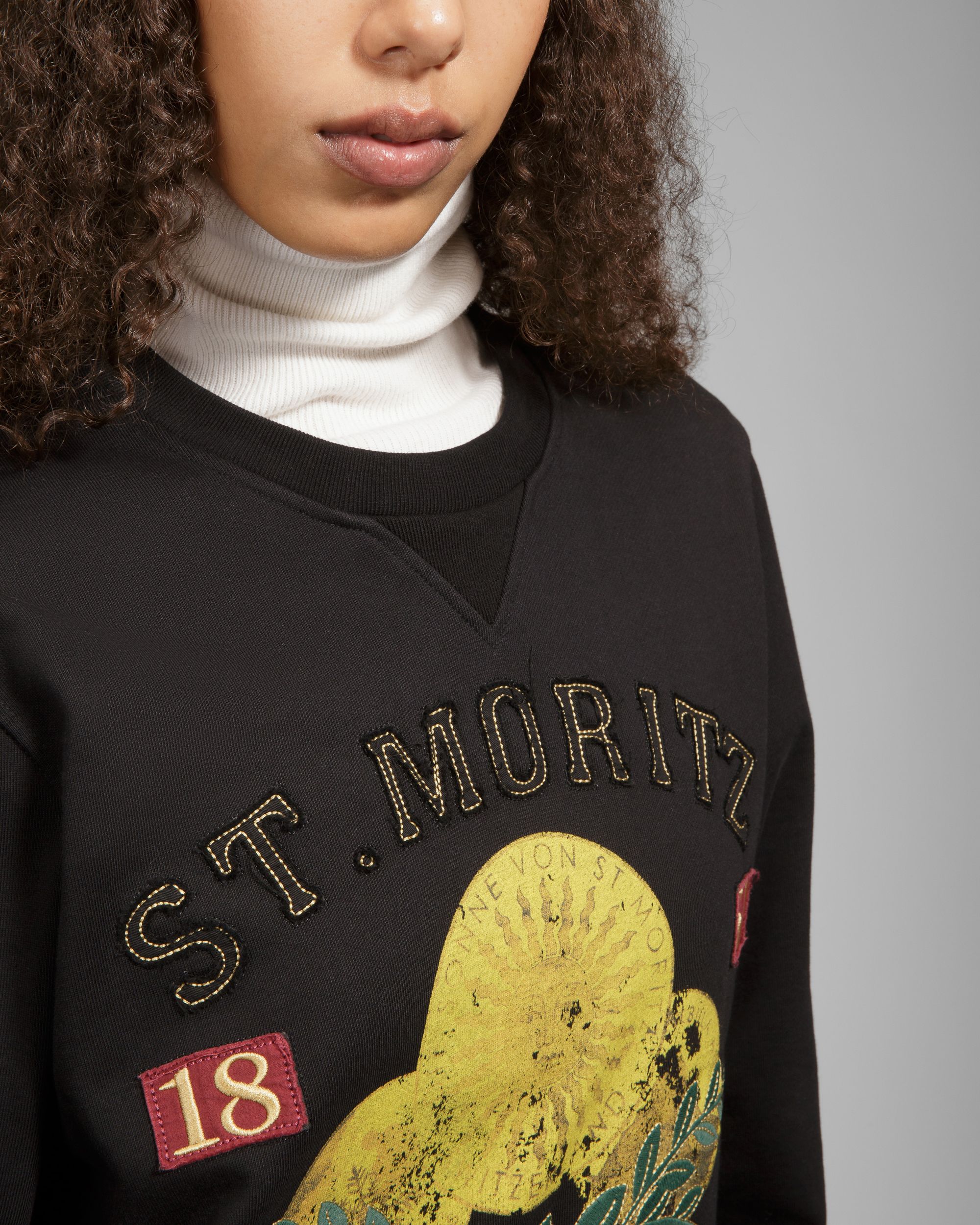 Felpa St. Moritz In Cotone Nero - Uomo - Bally - 07