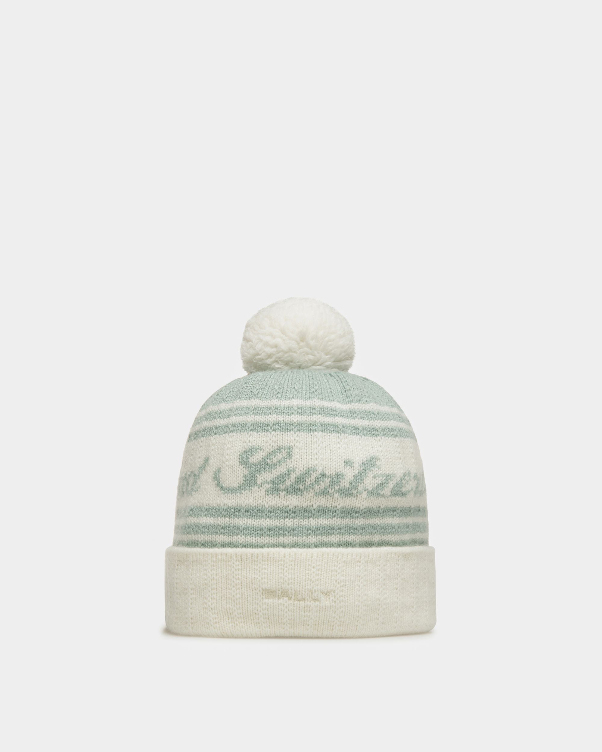 Cappello A Cuffia Switzerland Azzurro E Avorio - Uomo - Bally - 01