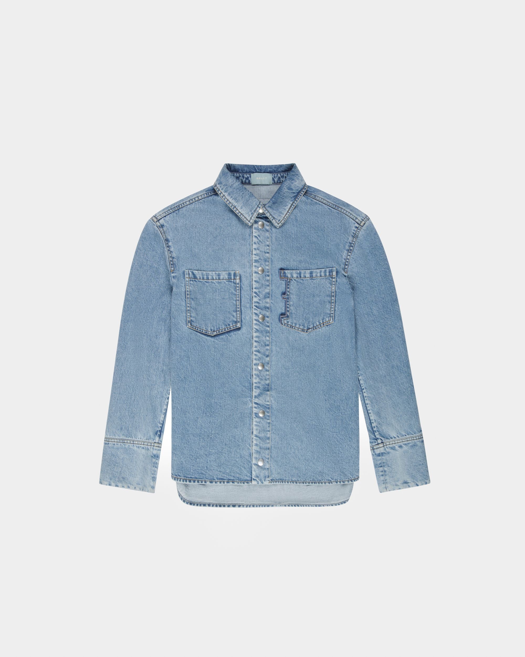 Camicia In Cotone Denim - Uomo - Bally - 01