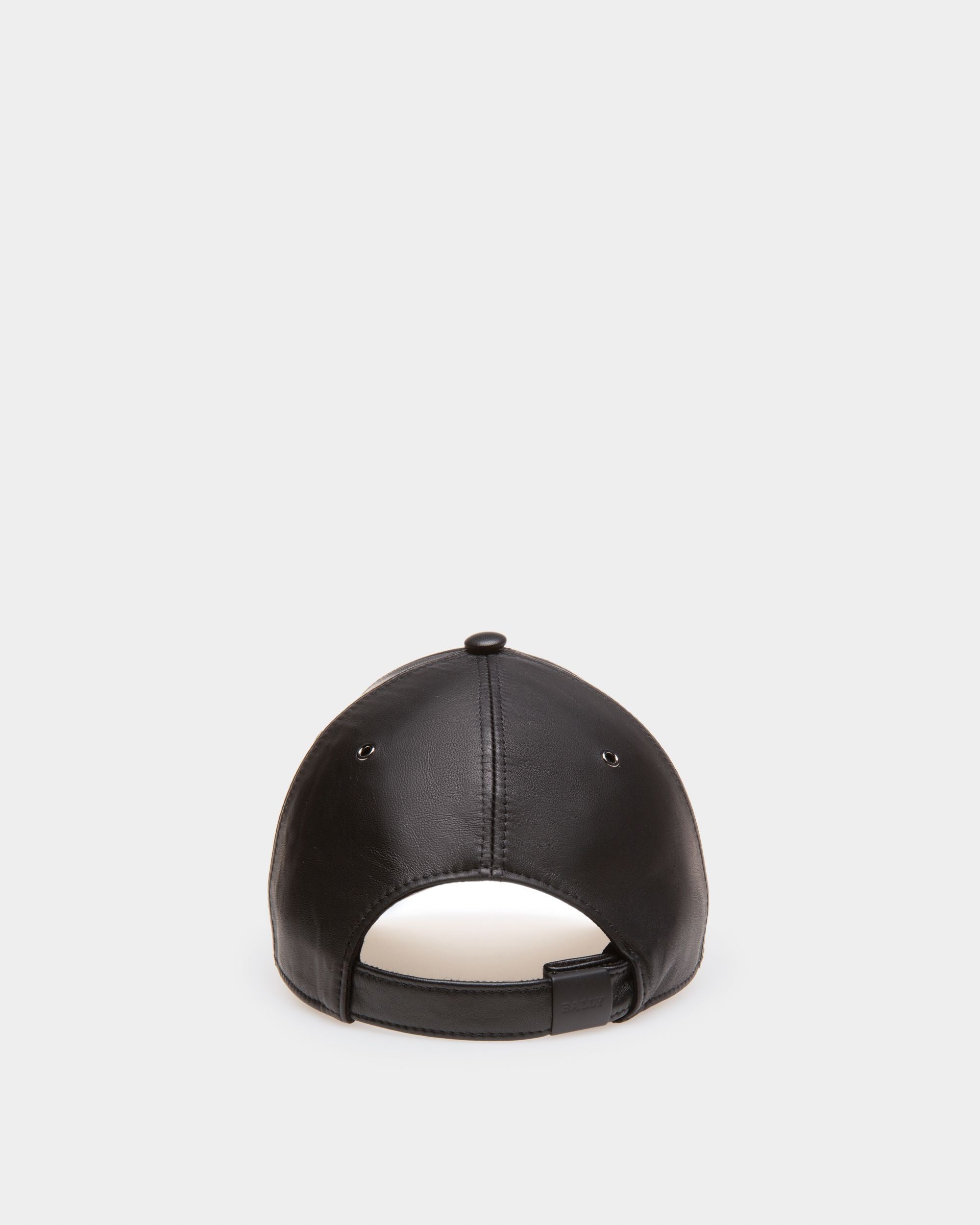 Cappello In Pelle Nera - Uomo - Bally - 02