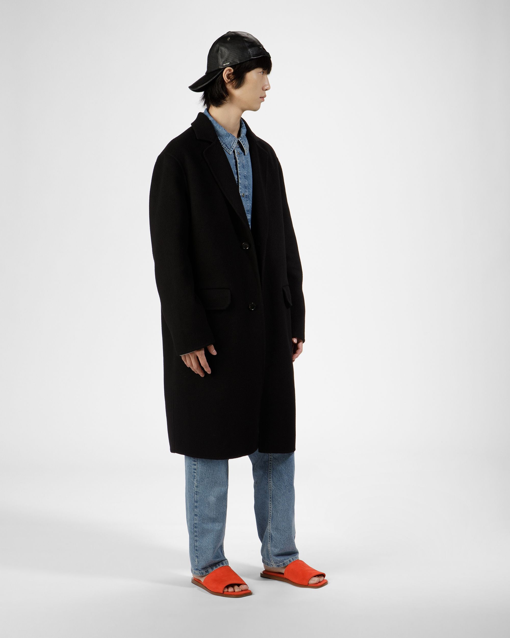Cappellino In Pelle Nera - Uomo - Bally - 06