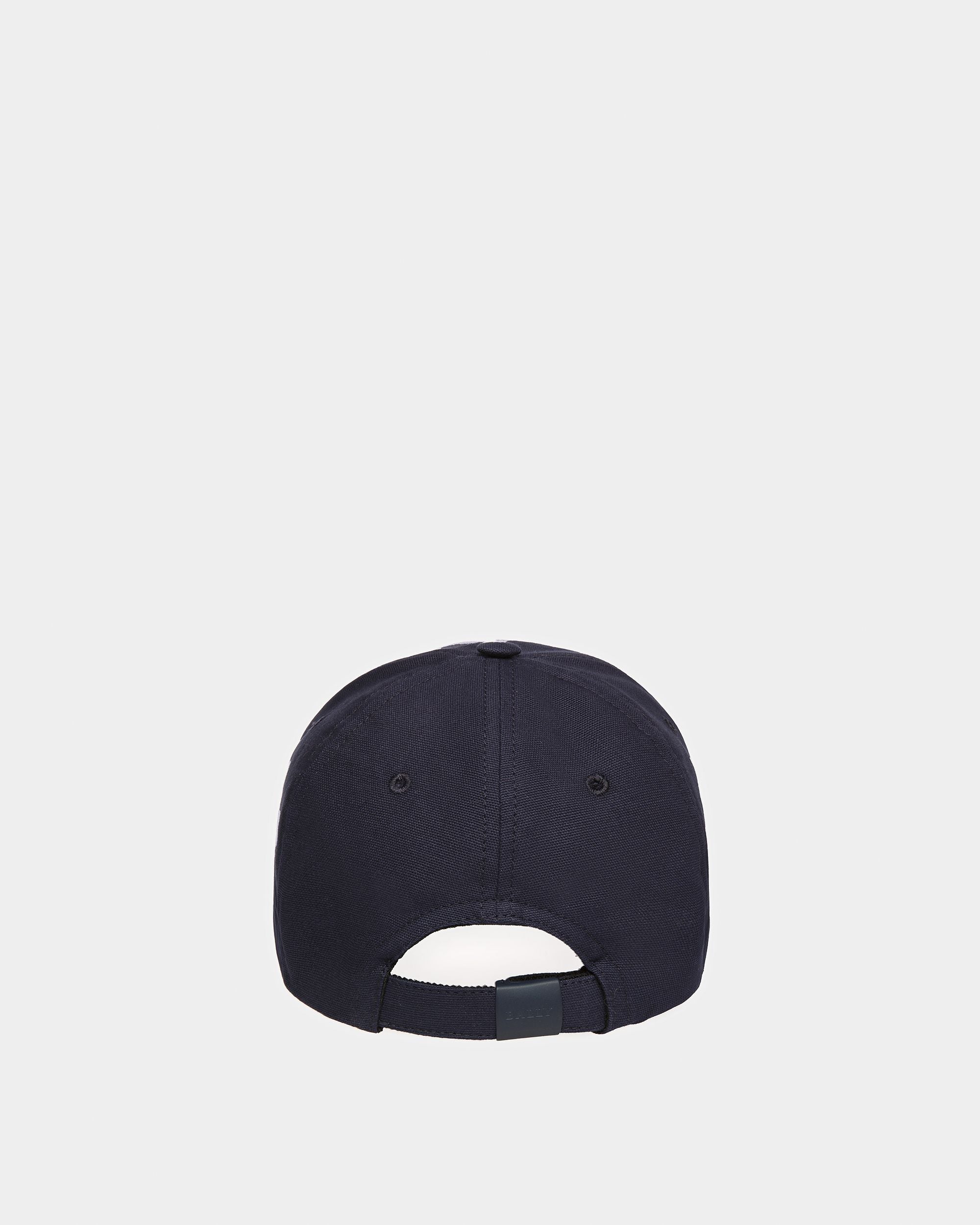 Cappellino In Cotone Color Inchiostro - Uomo - Bally - 02