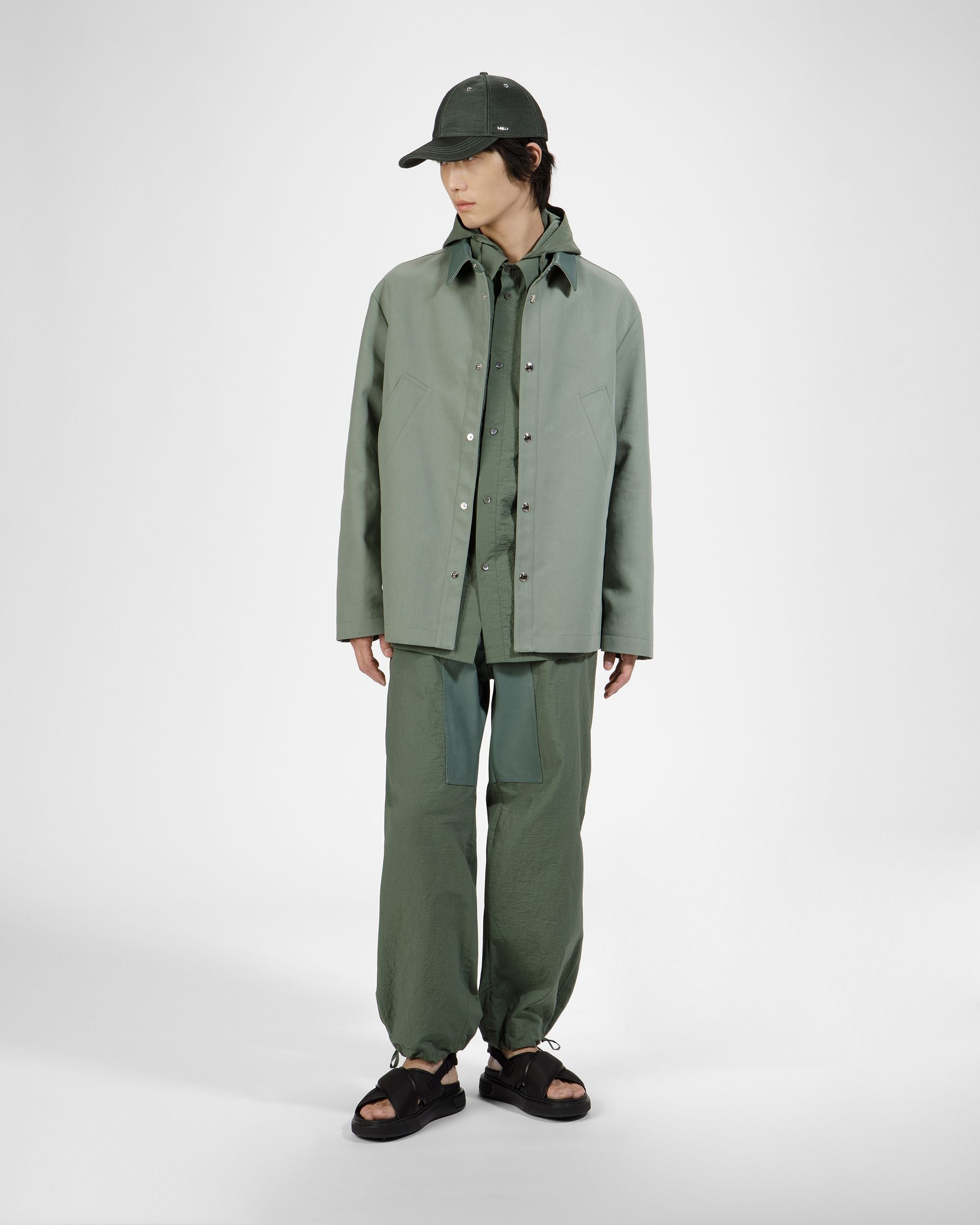 Cappellino Verde Salvia - Uomo - Bally - 02