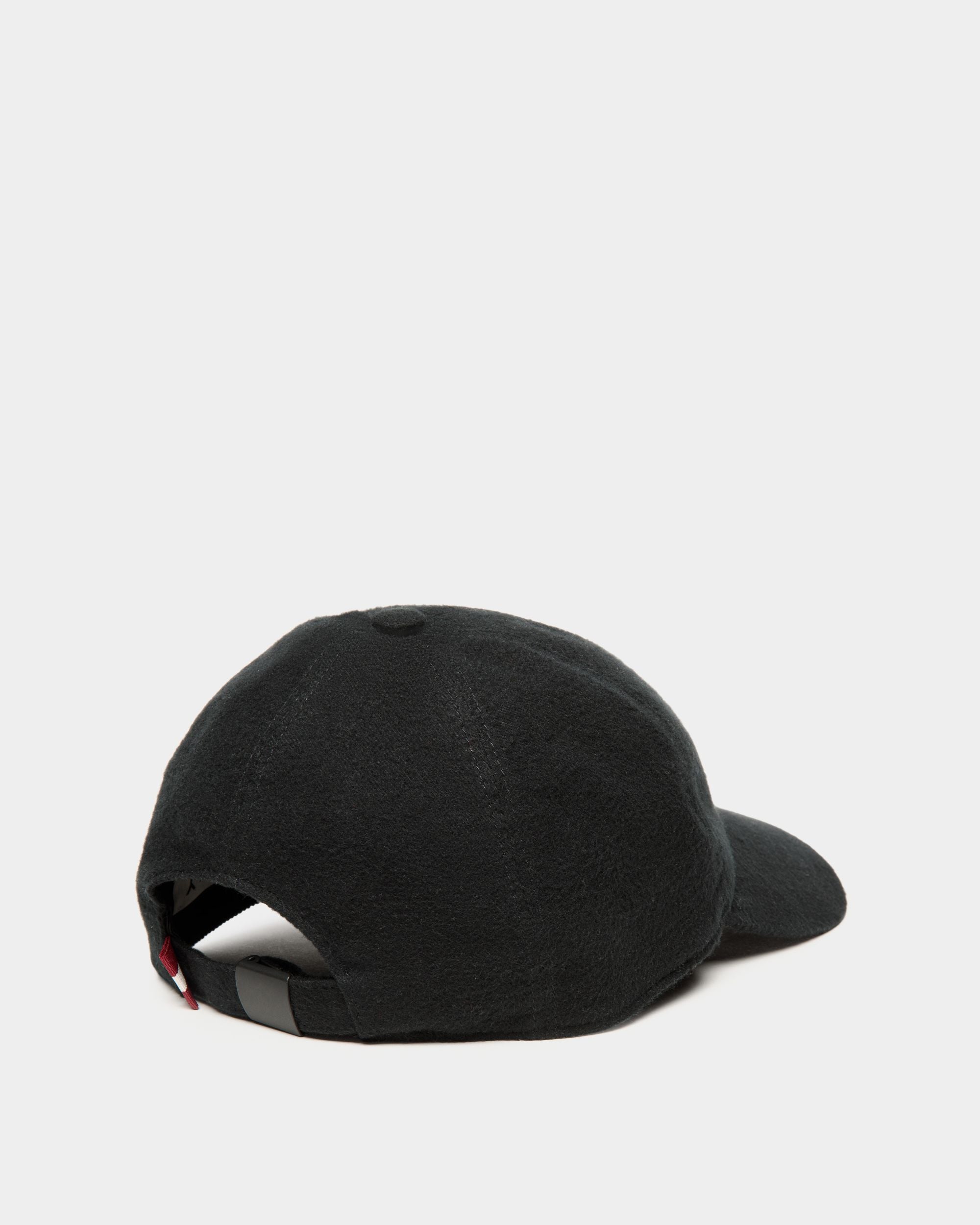 Cappellino In Cotone Nero Con Logo - Uomo - Bally - 02