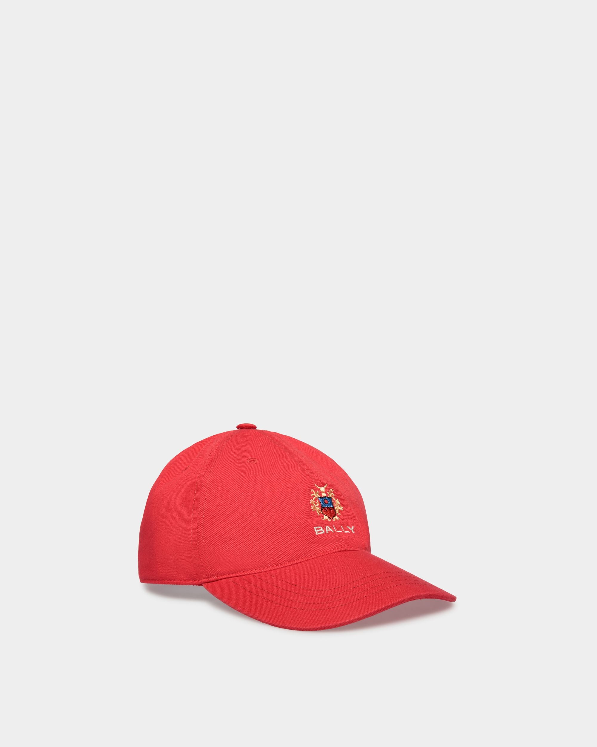 Cappellino In Cotone Candy Red - Uomo - Bally - 01