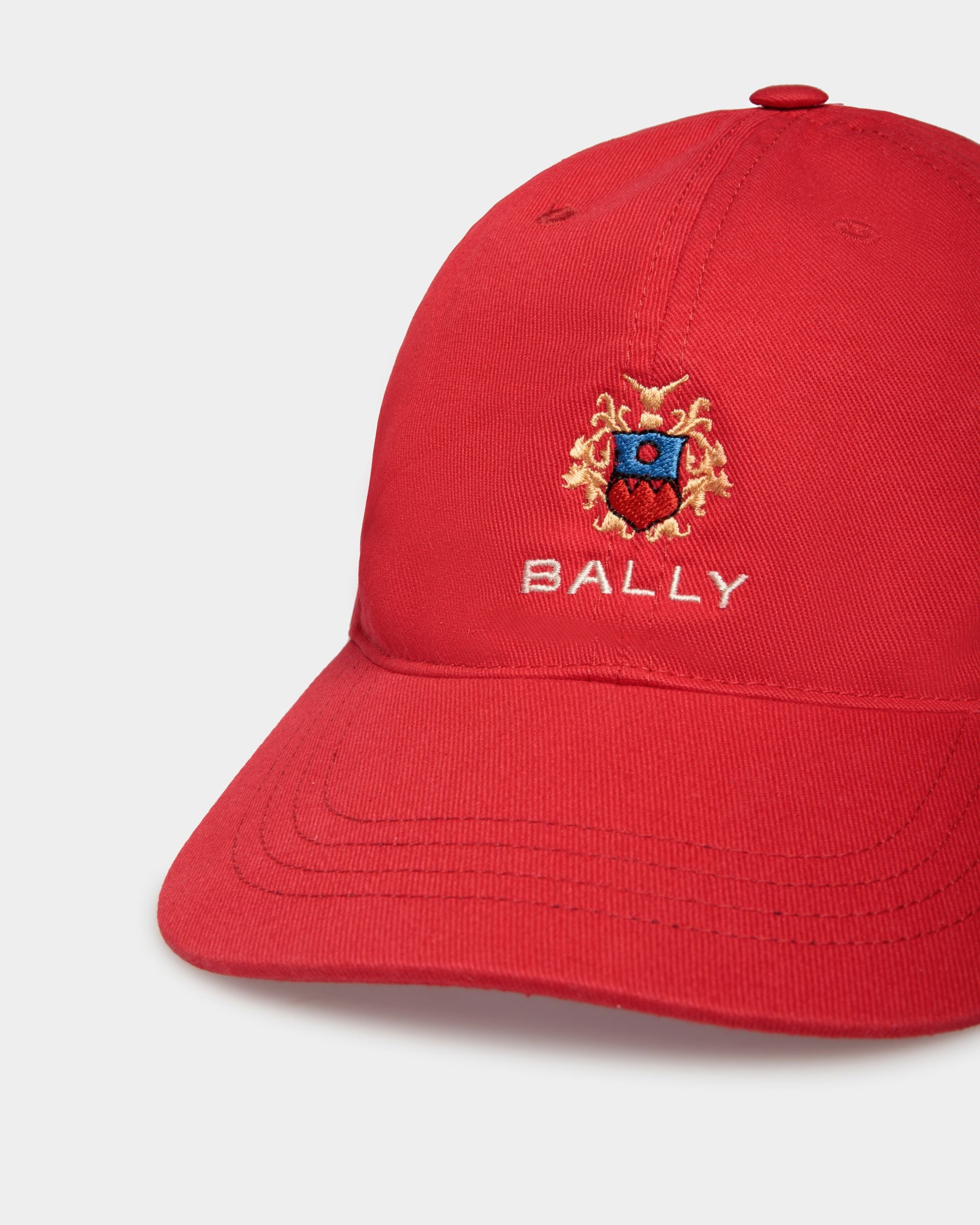 Cappellino In Cotone Candy Red - Uomo - Bally - 03