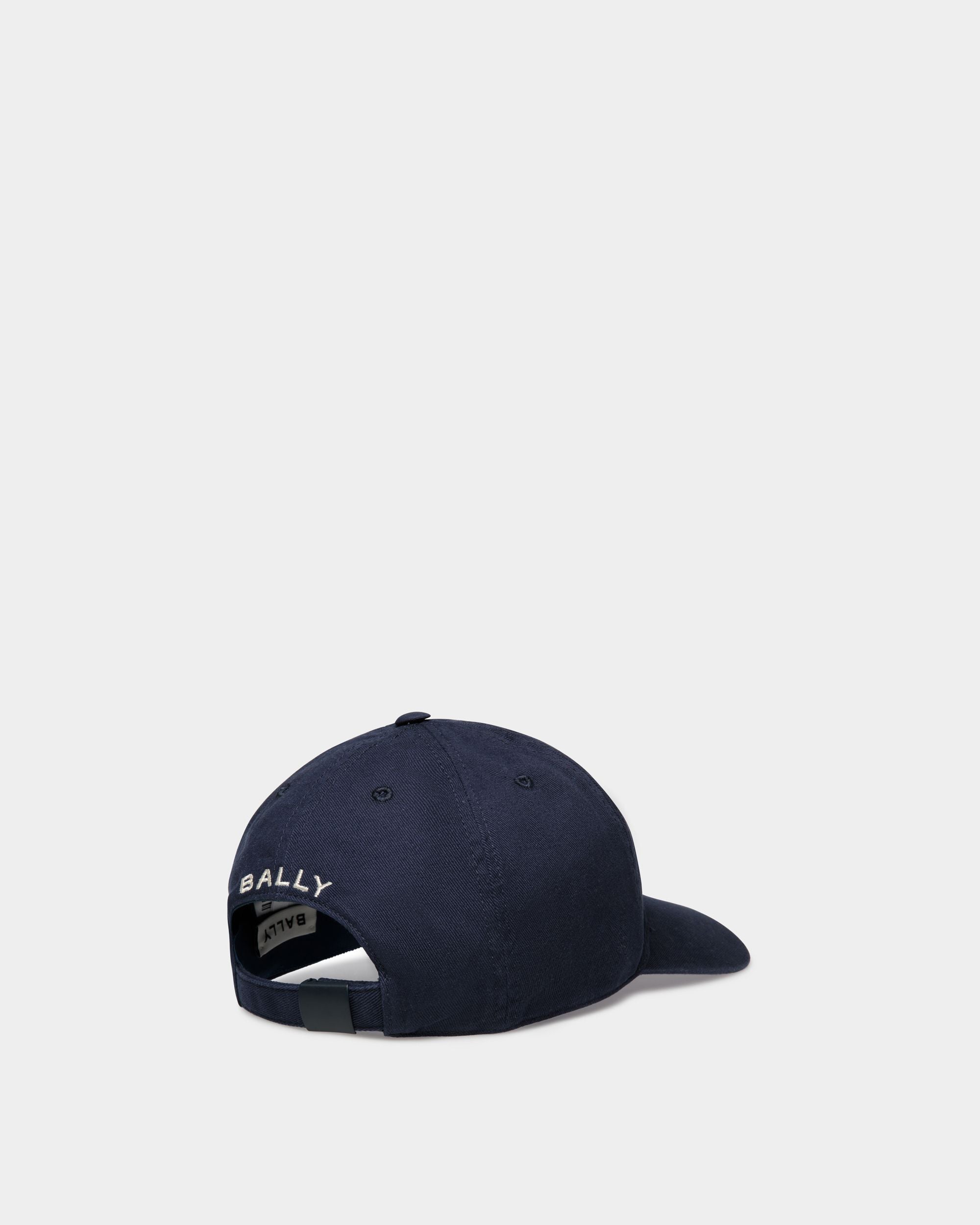 Cappellino In Cotone Navy Blue - Uomo - Bally - 03