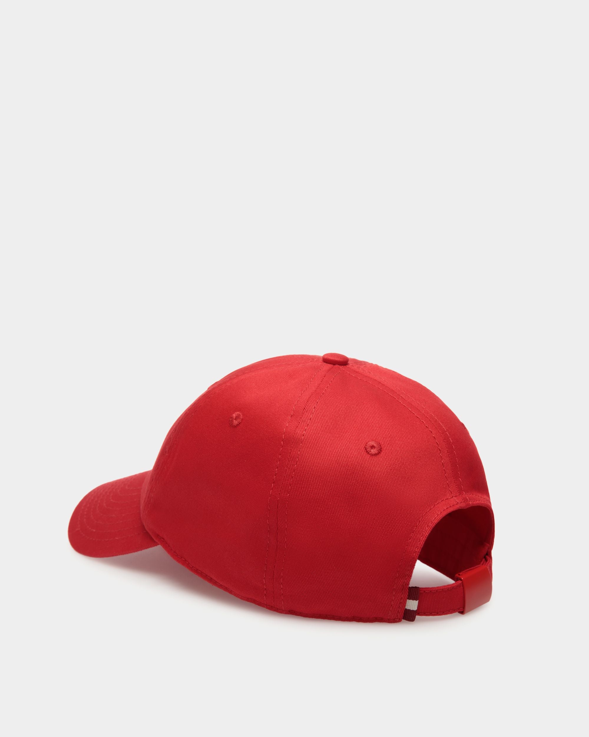 Cappellino In Cotone Rosso - Uomo - Bally - 01