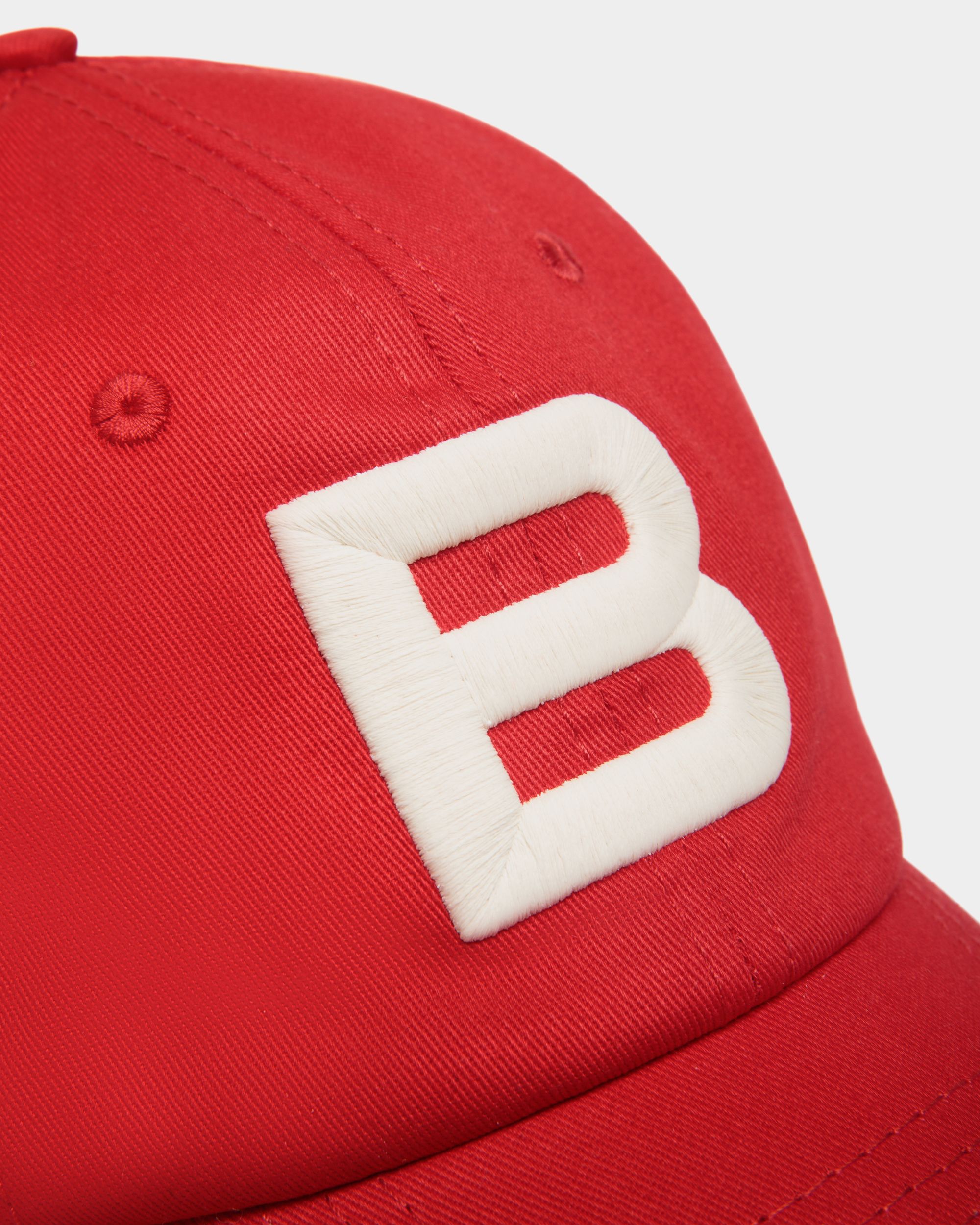 Cappellino In Cotone Rosso - Uomo - Bally - 02