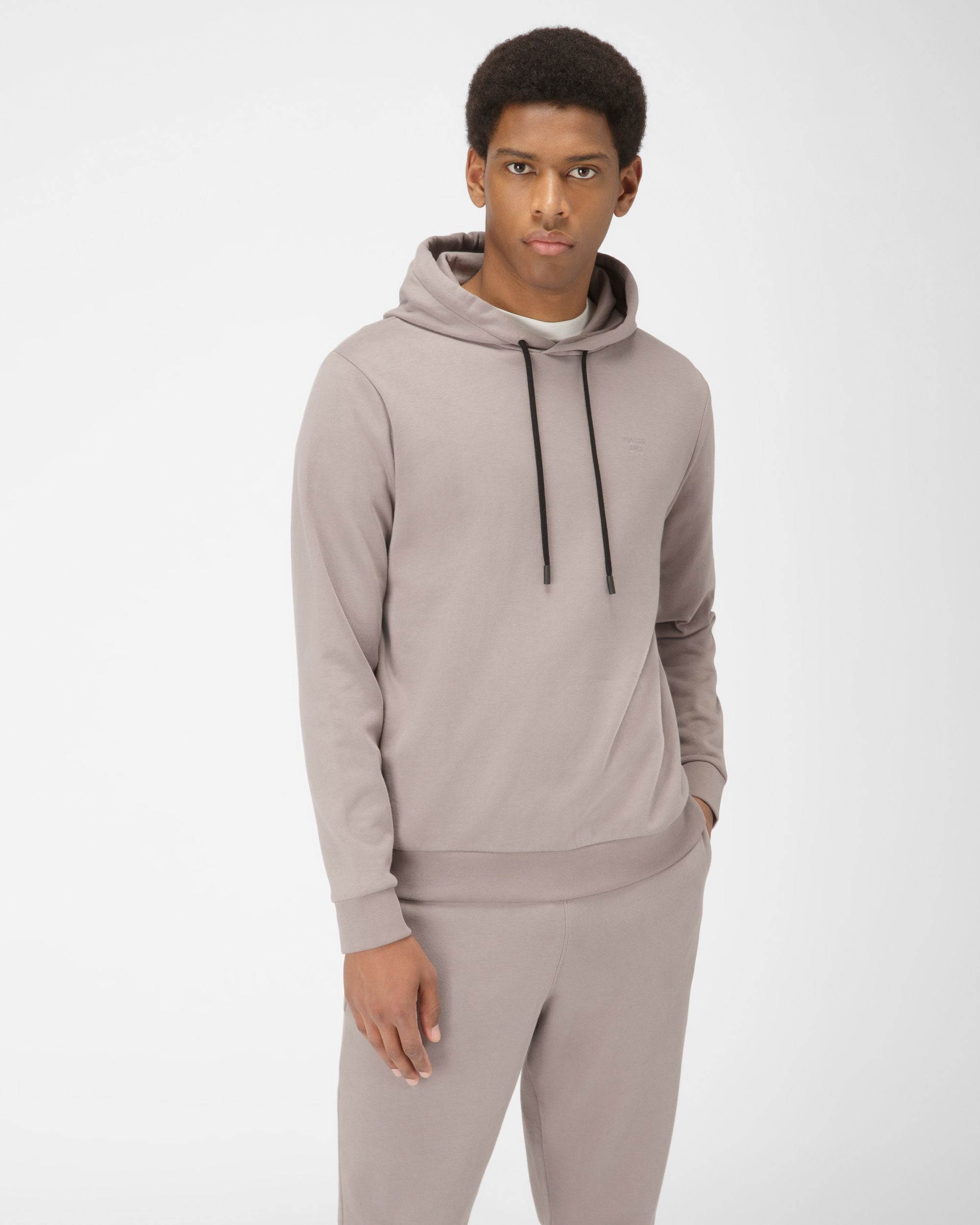 Felpa In Misto Cotone Biologico Grigio - Uomo - Bally - 01