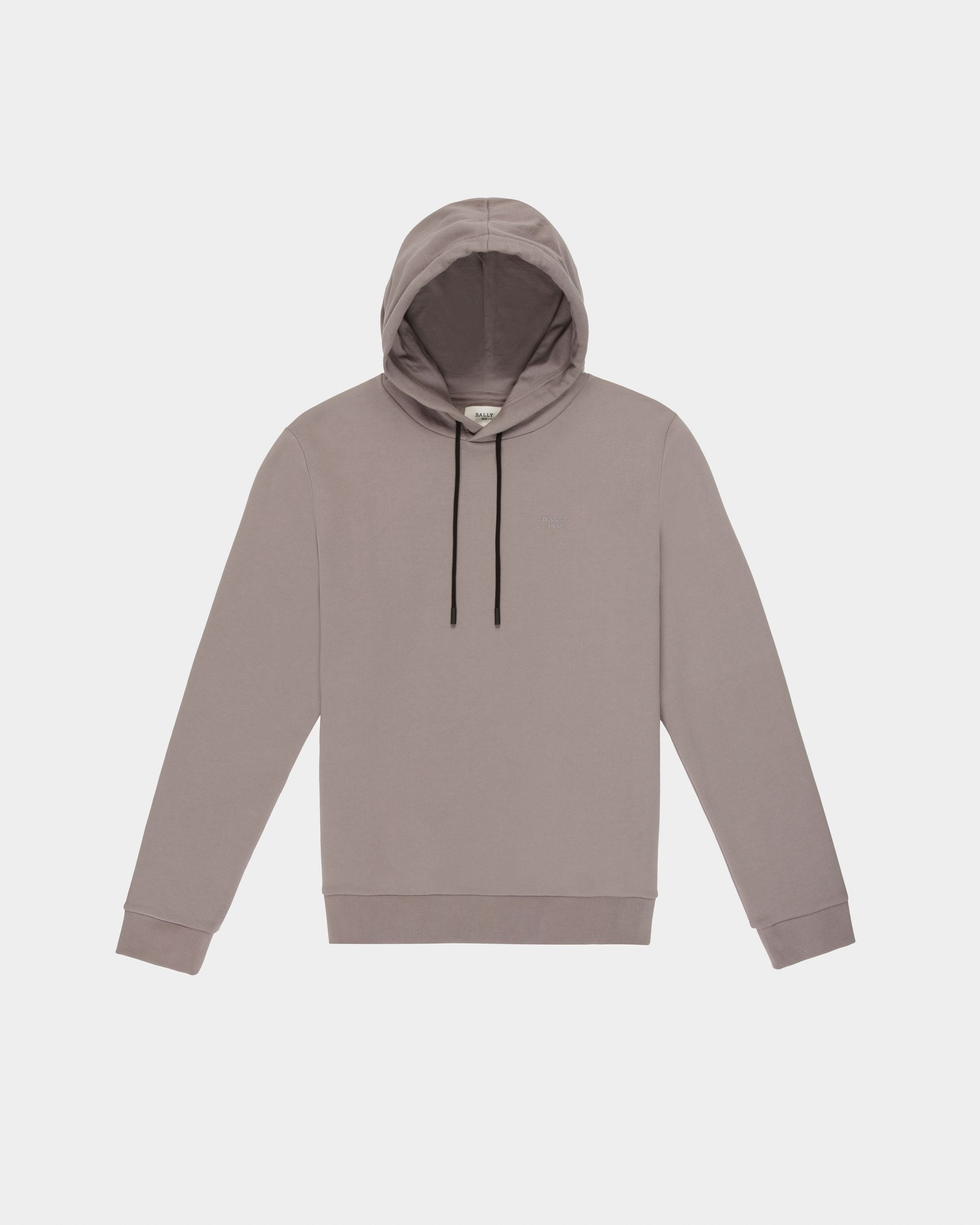 Felpa In Misto Cotone Biologico Grigio - Uomo - Bally - 04