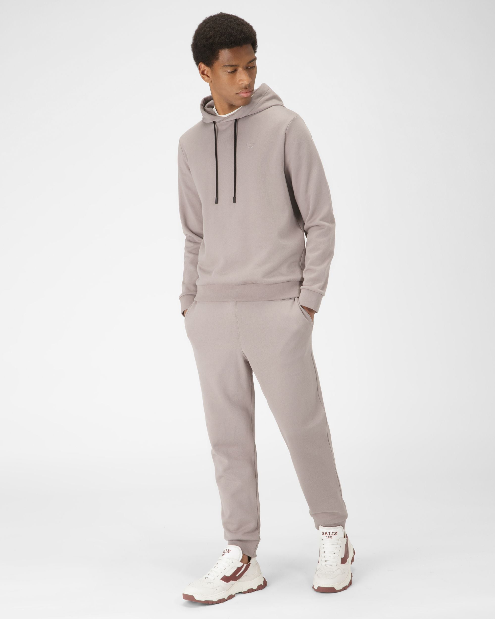 Felpa In Misto Cotone Biologico Grigio - Uomo - Bally - 05