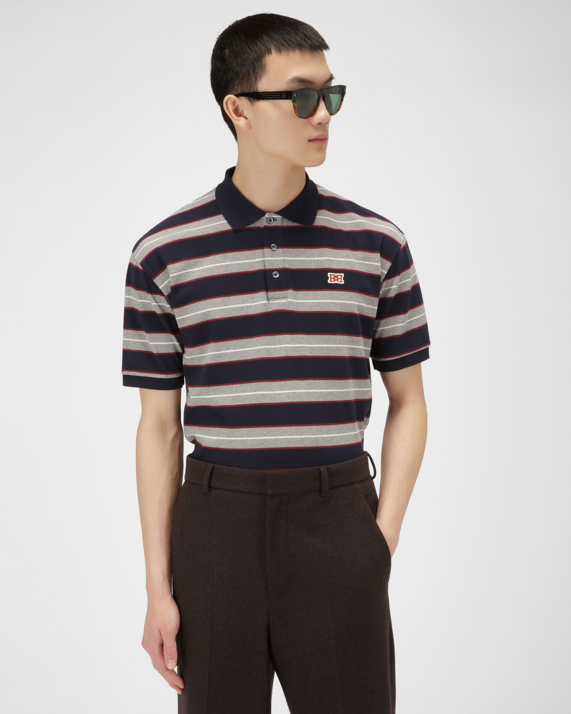 Polo A Righe - Uomo - Bally - 03