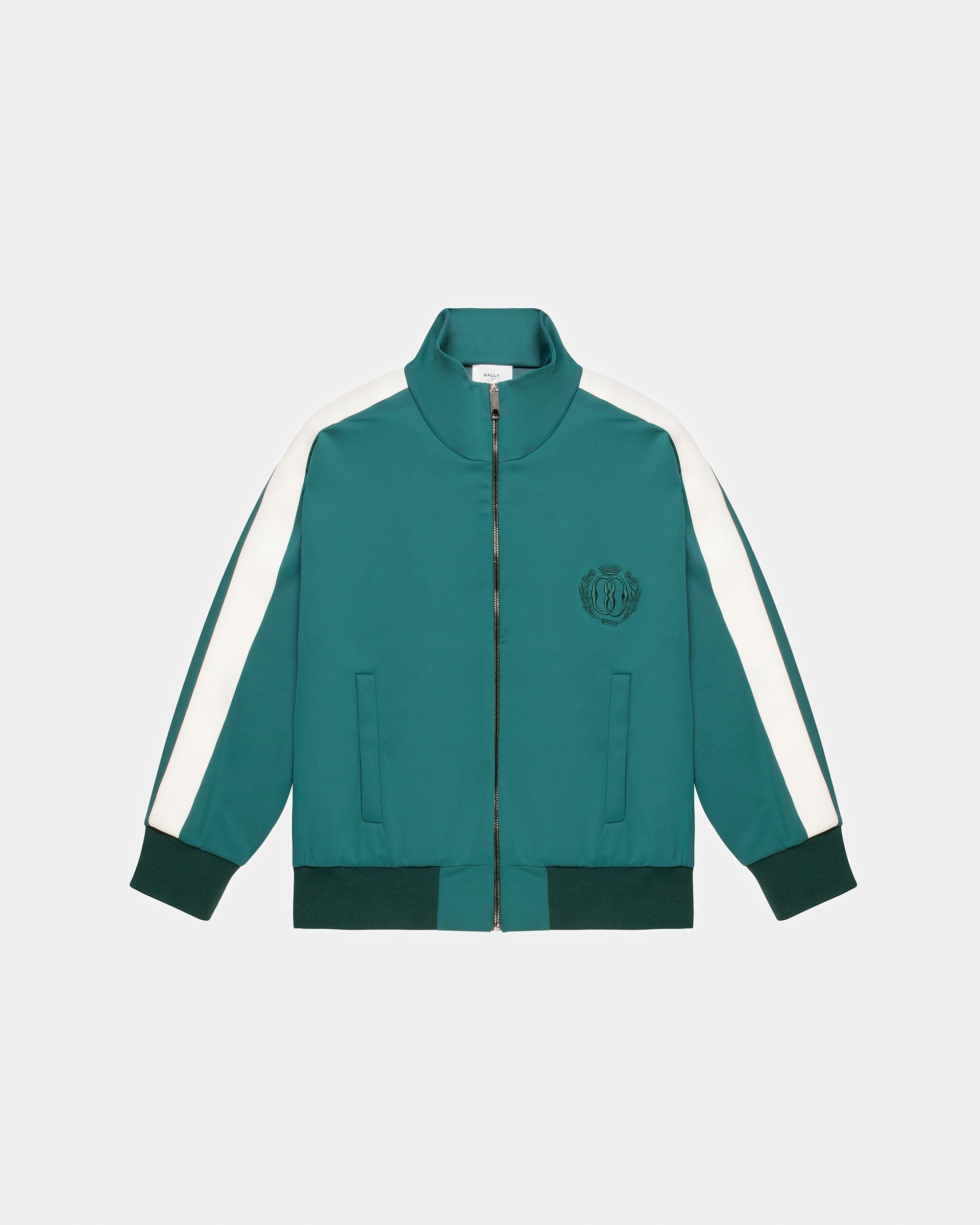 Giacca Sportiva In Misto Cotone Verde - Uomo - Bally - 01