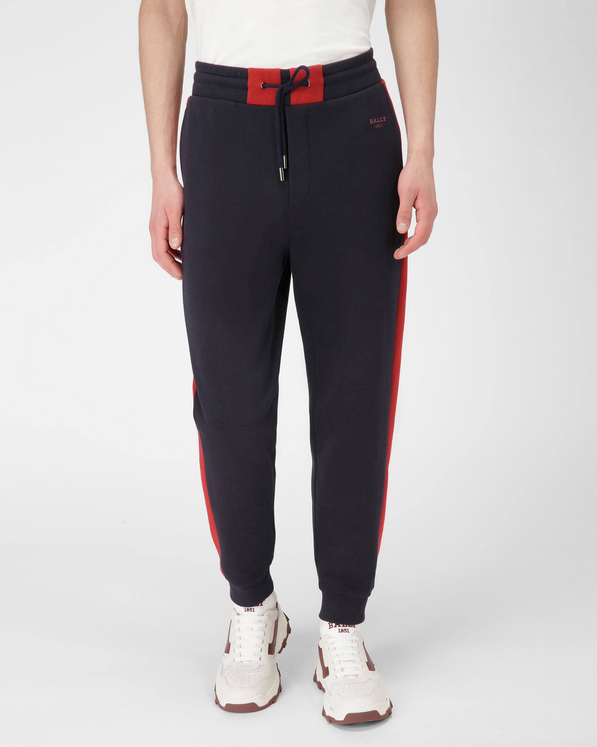 Pantalone Tuta Con Righe A Contrasto - Uomo - Bally - 03