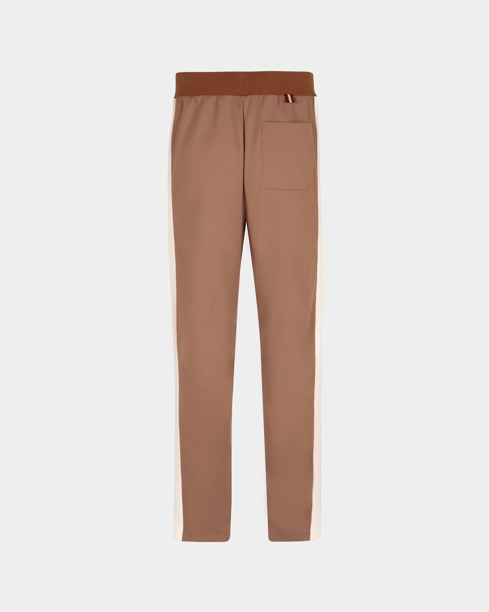 Pantalone Da Tuta In Misto Cotone Marrone Chiaro - Uomo - Bally - 03
