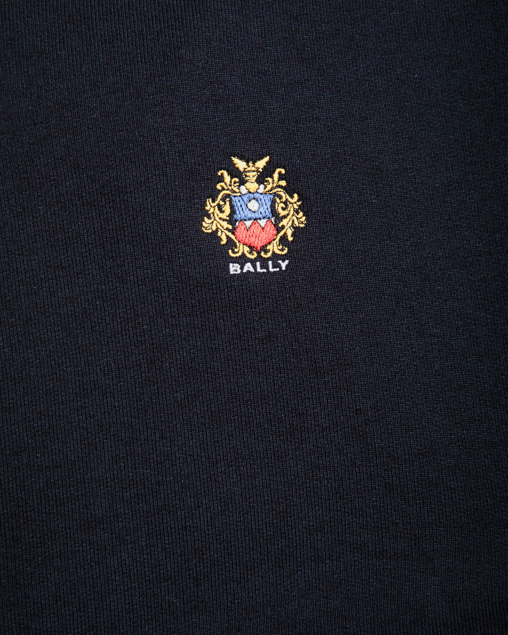 Maglia Con Cappuccio Adrien Brody Travel Collection In Misto Cachemire Navy Blue - Uomo - Bally - 06