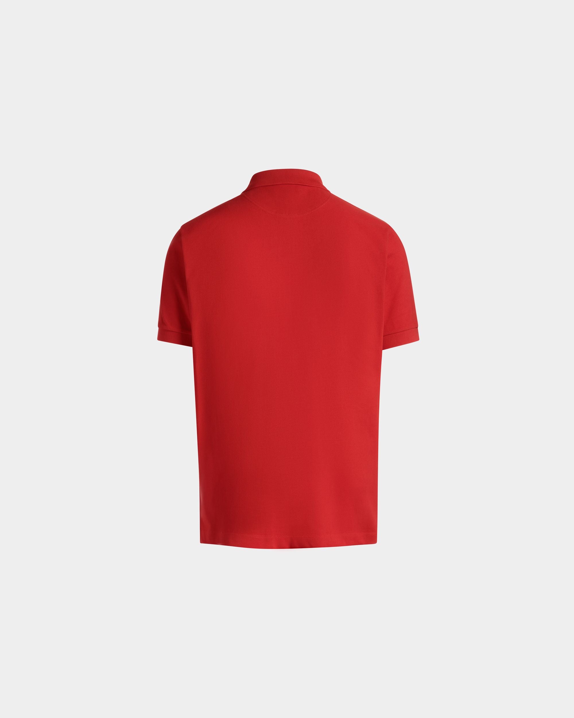 Polo In Cotone Rosso - Uomo - Bally - 03