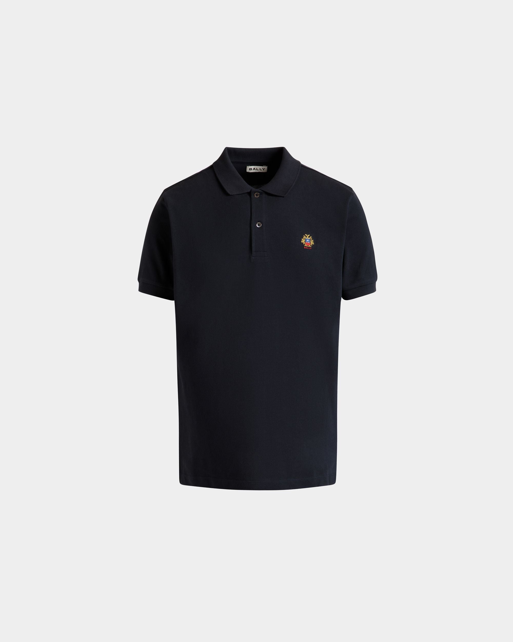 Polo In Cotone Navy Blue - Uomo - Bally - 01