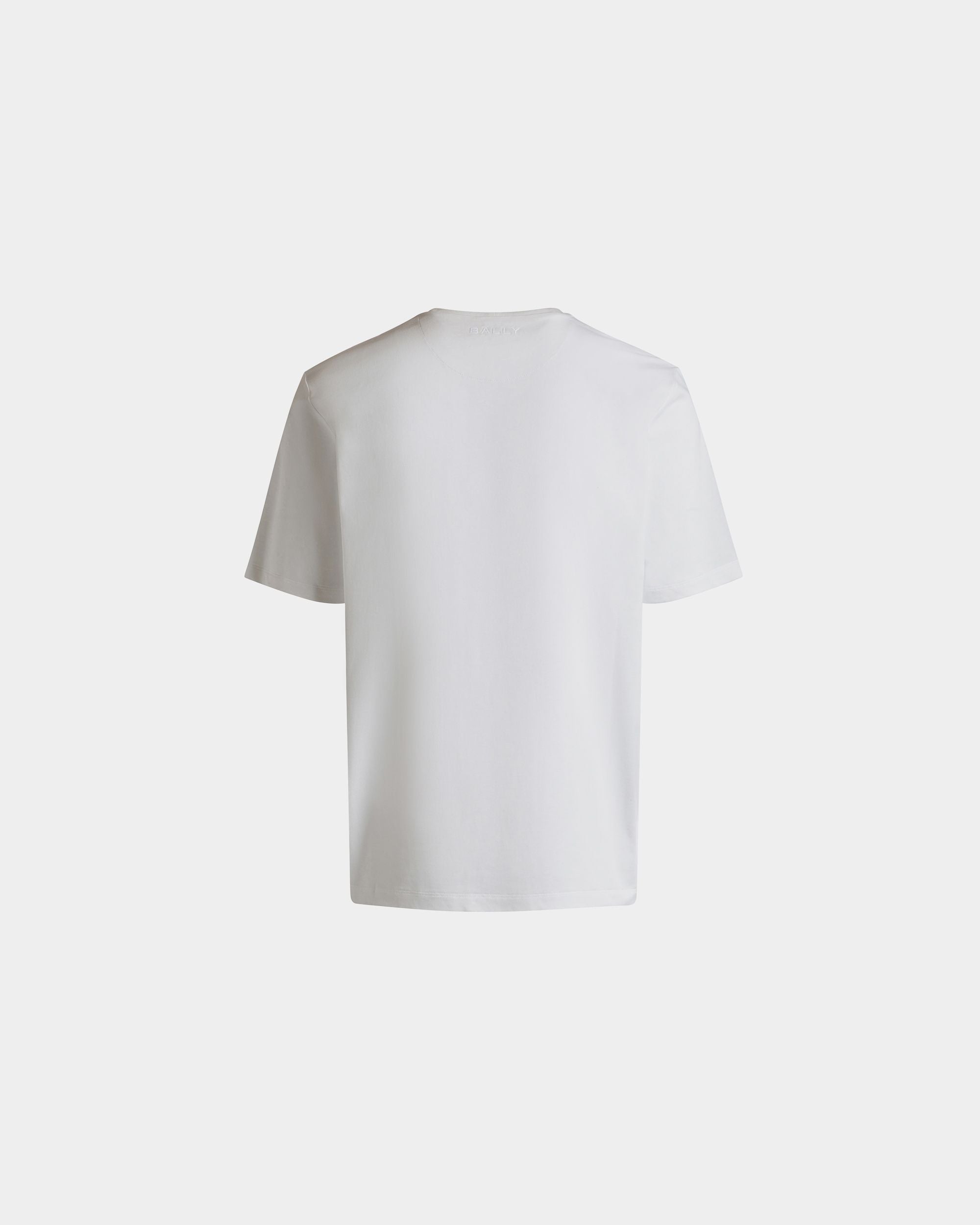 T-Shirt In Cotone Bianco - Uomo - Bally - 07