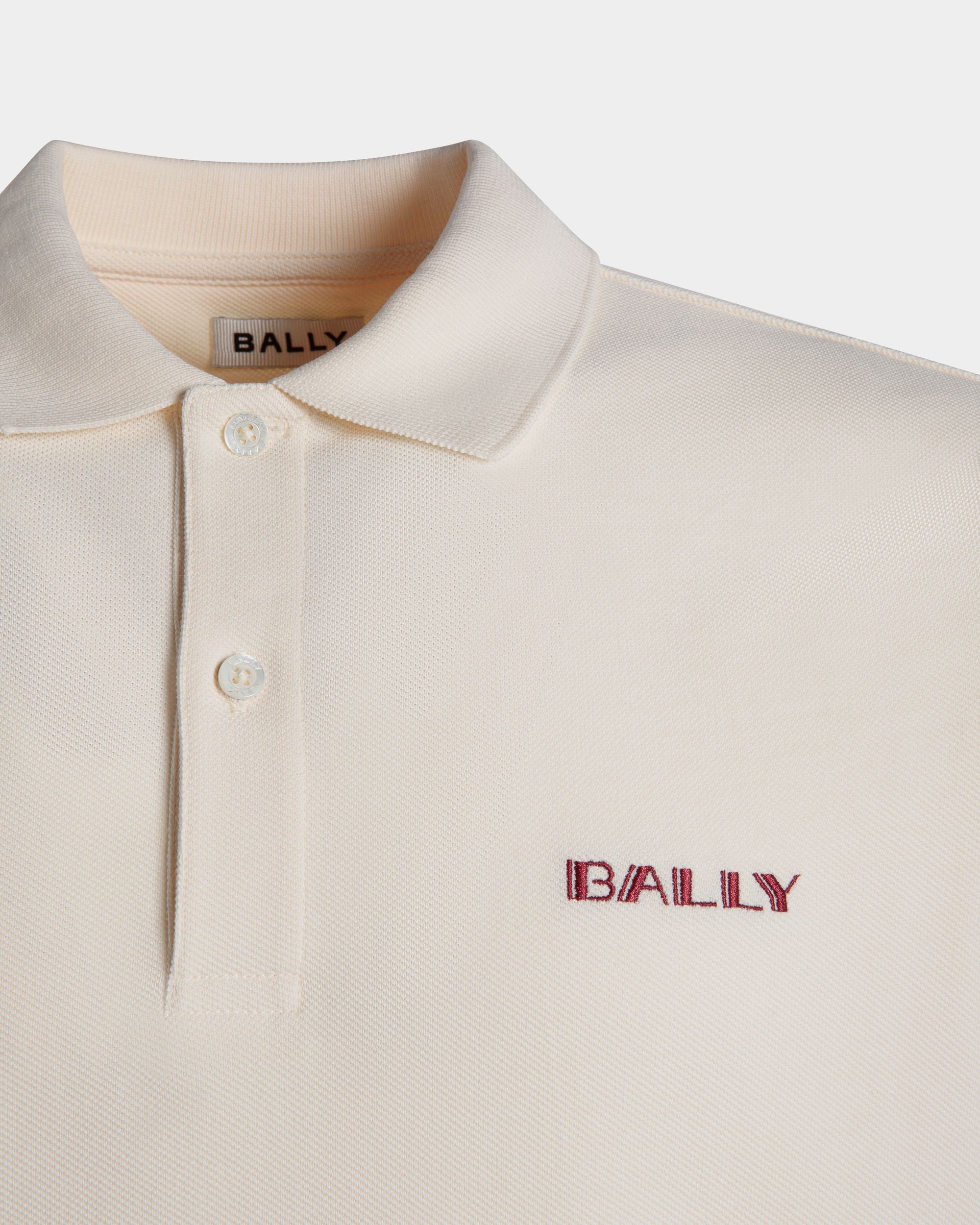 Polo Summer Capsule In Cotone Bianco - Uomo - Bally - 05