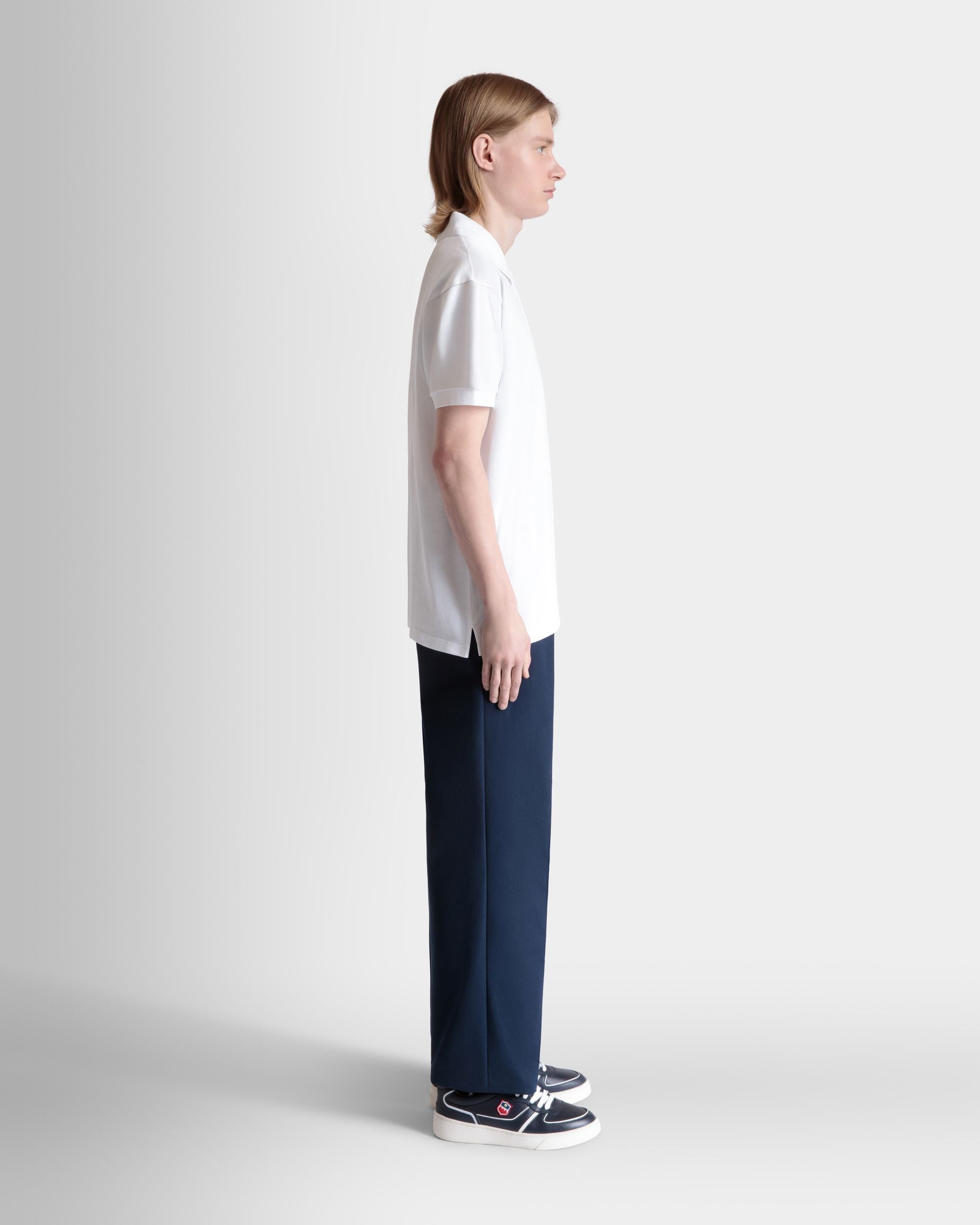 Polo In Cotone Bianco - Uomo - Bally - 05