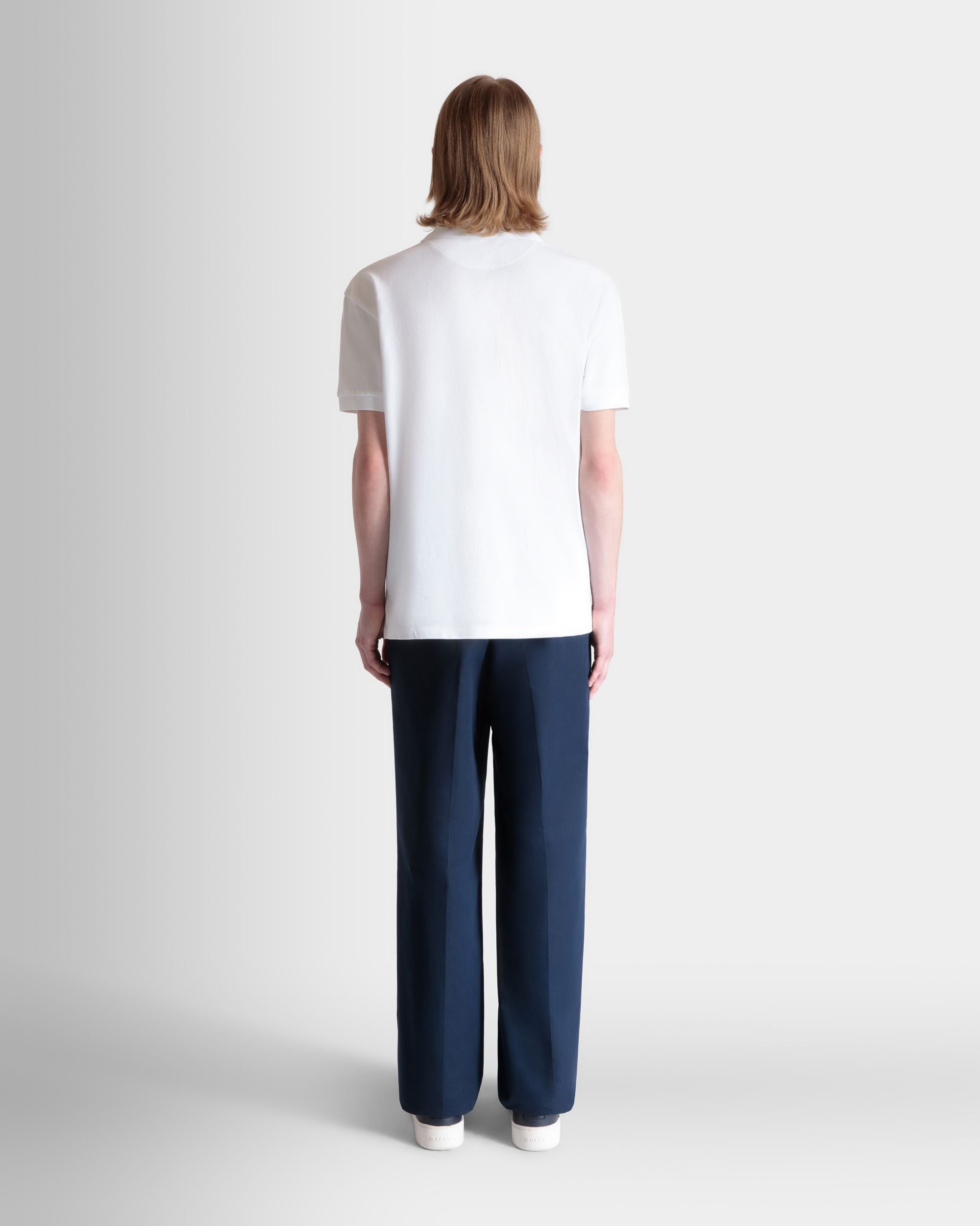 Polo In Cotone Bianco - Uomo - Bally - 06