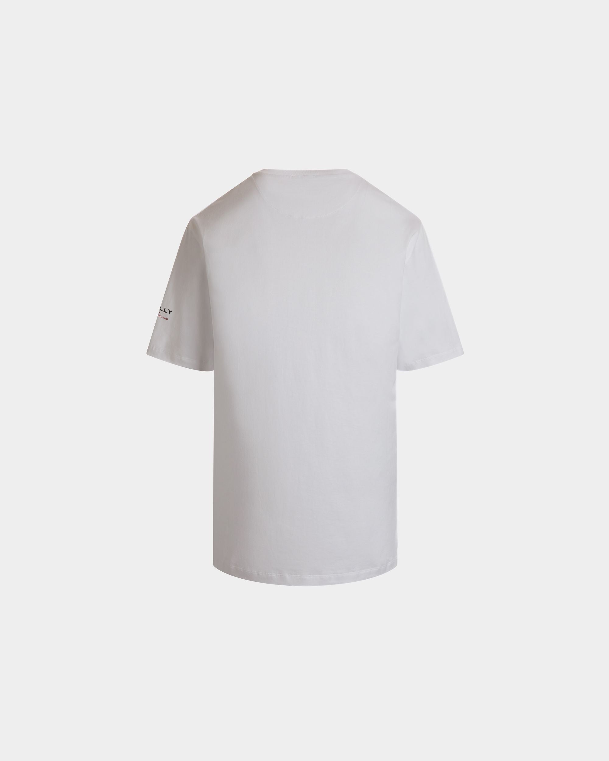 T-Shirt In Cotone Bianco - Uomo - Bally - 07
