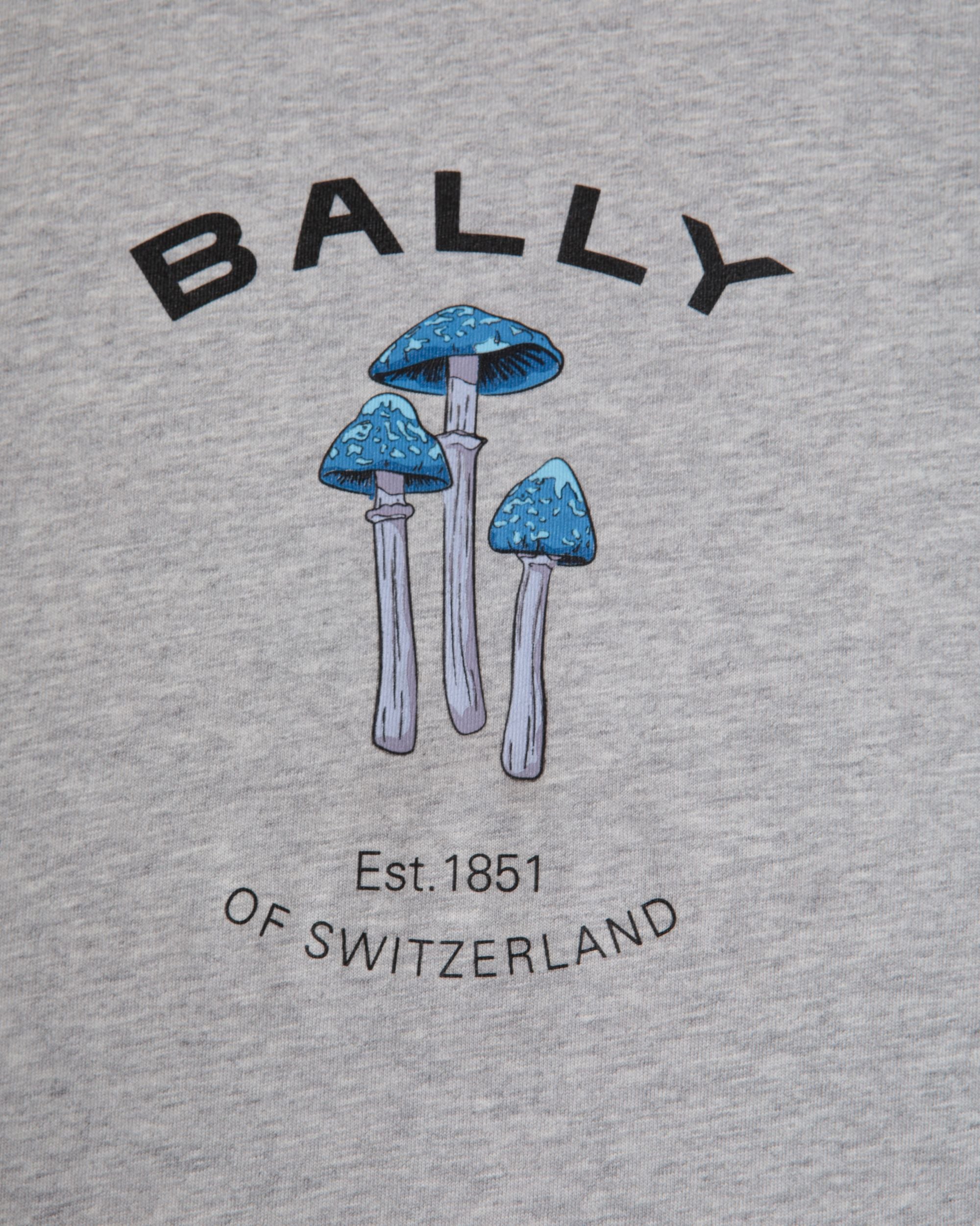 Cutsew T-Shirt In Grey Cotton - Uomo - Bally - 02