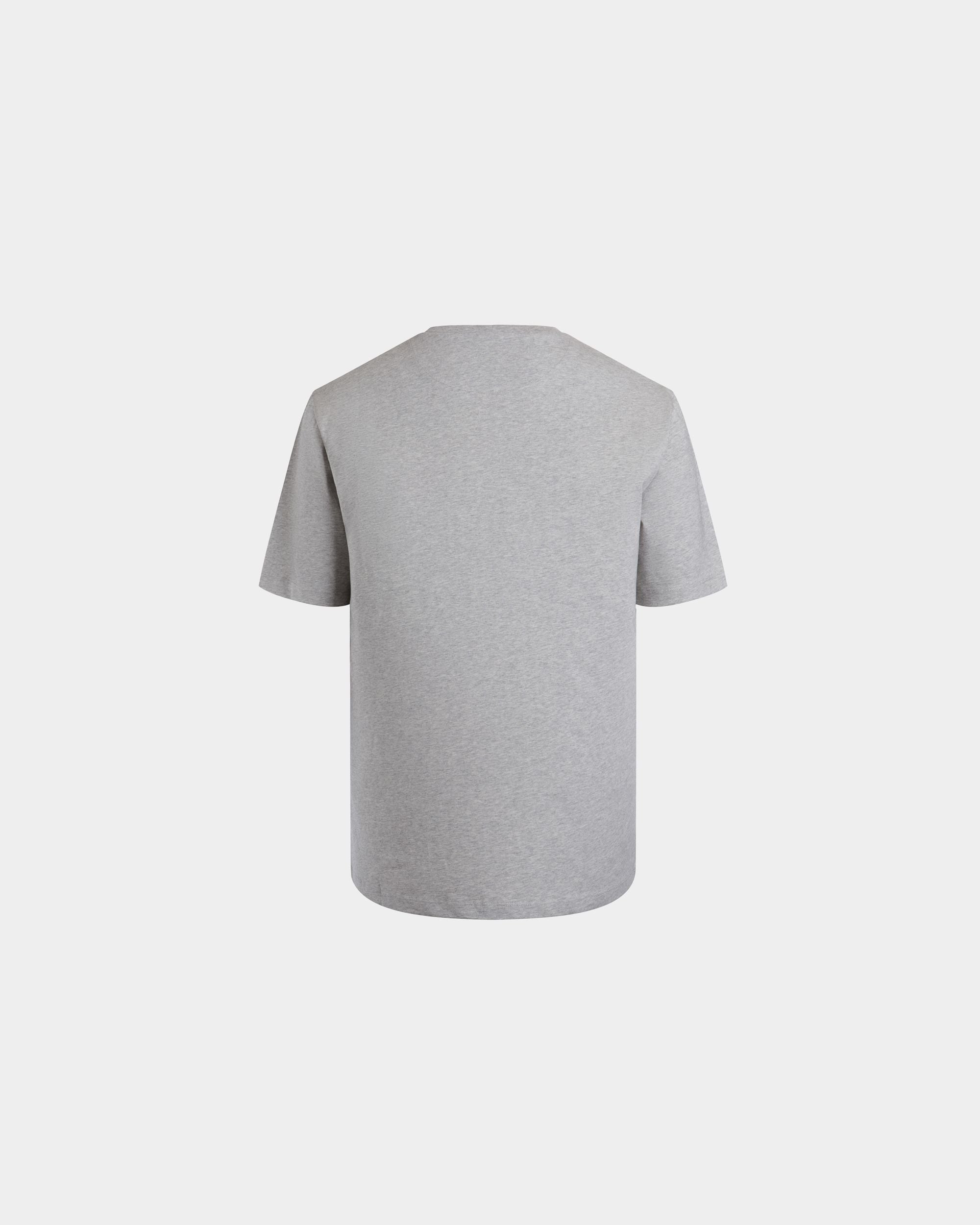 Cutsew T-Shirt In Grey Cotton - Uomo - Bally - 03