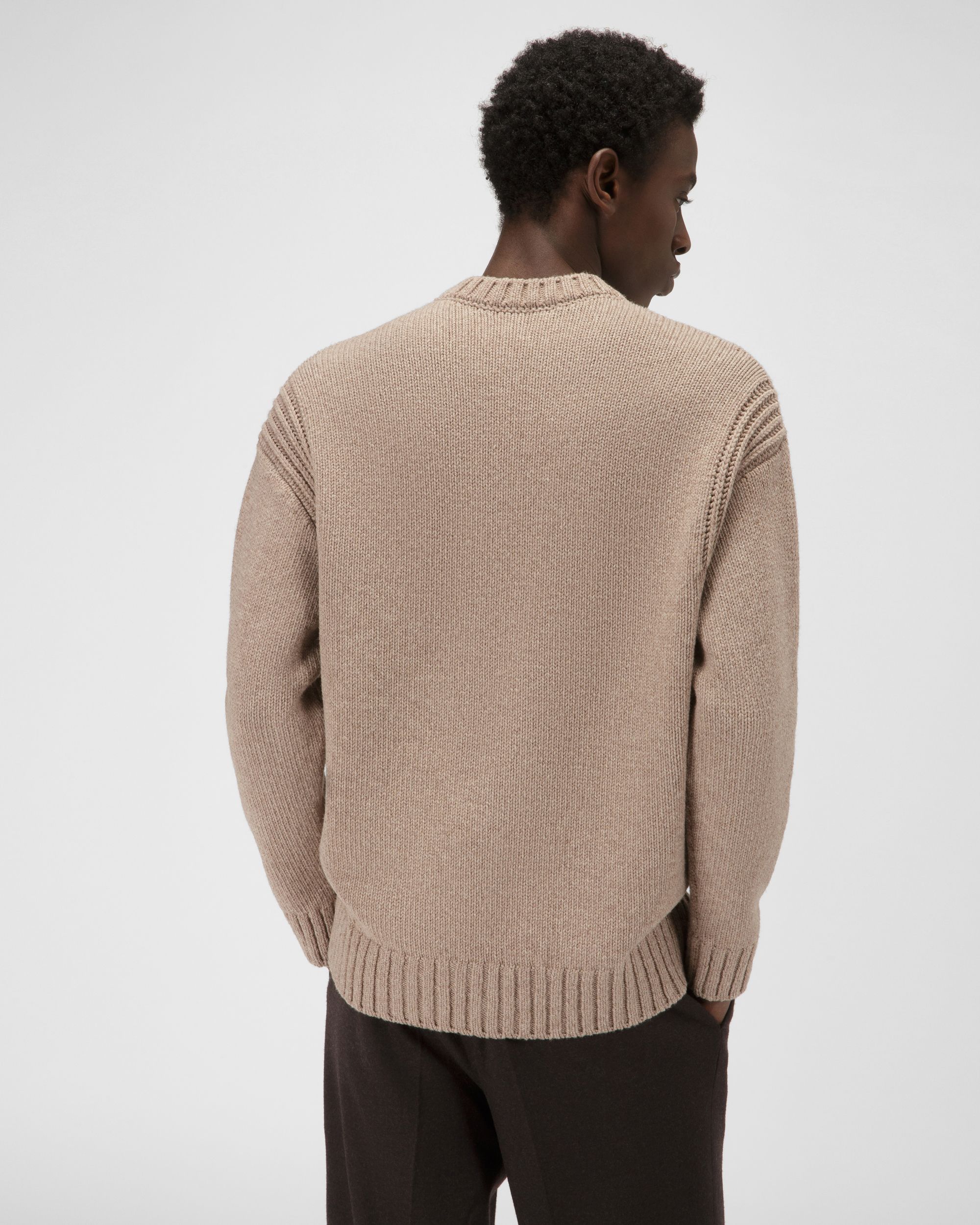 Pullover Con Tasca In Pelle - Uomo - Bally - 03
