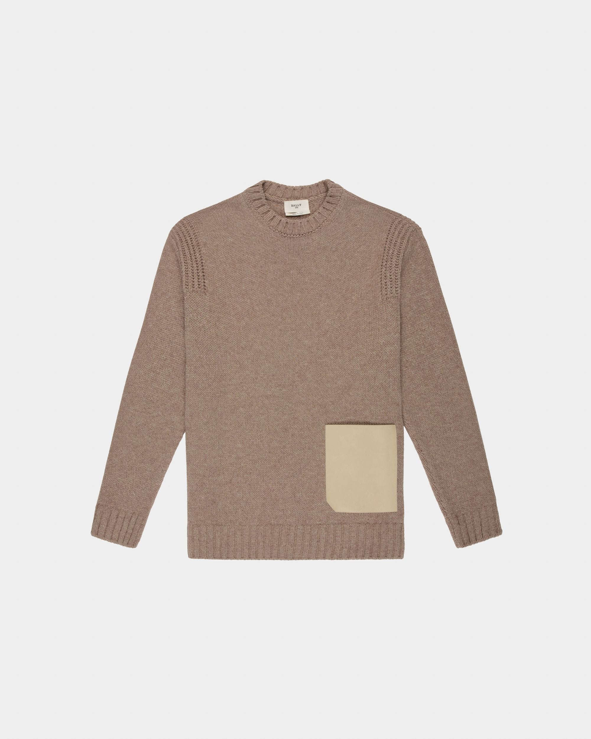 Pullover Con Tasca In Pelle - Uomo - Bally - 04