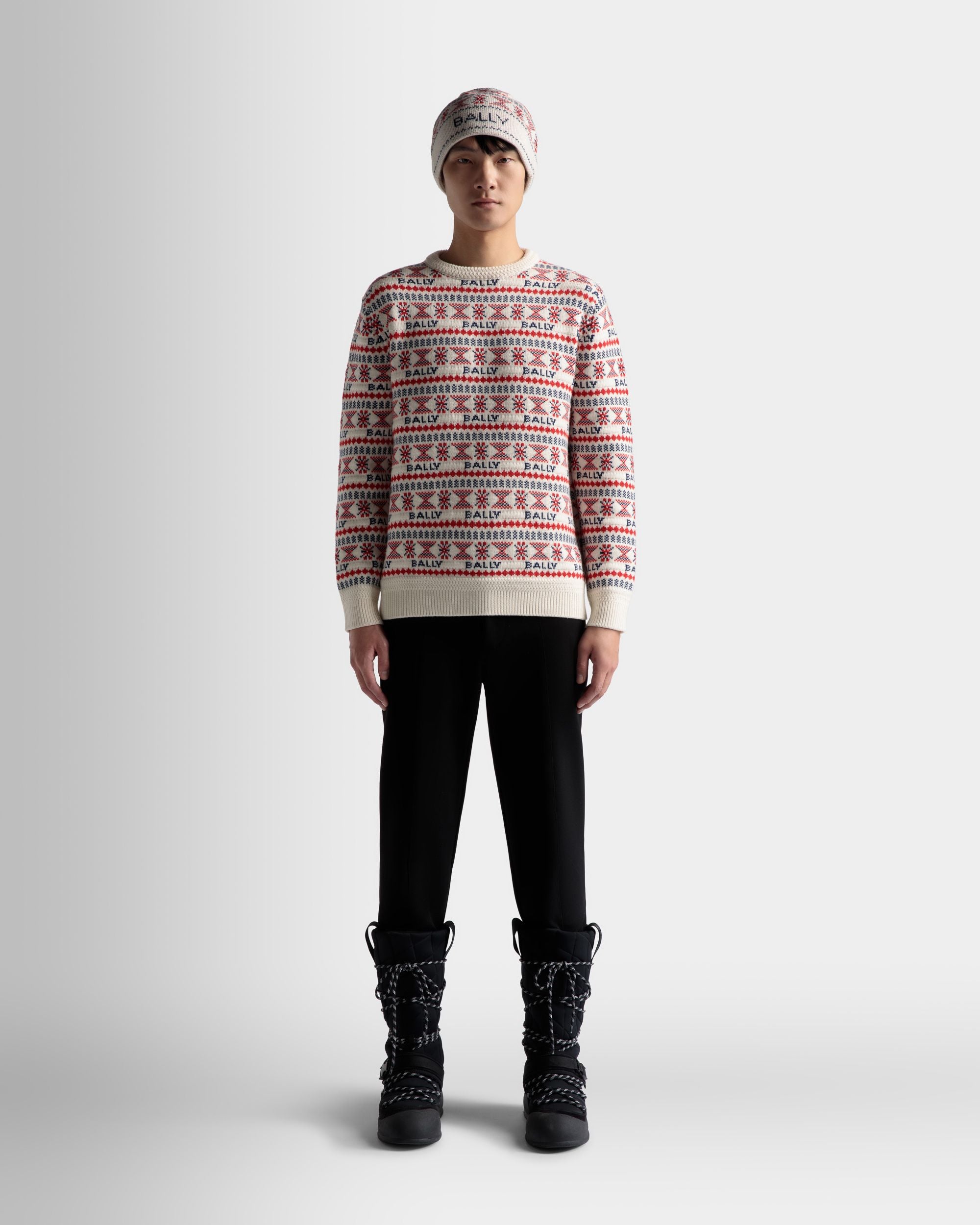 Maglione In Lana Multicolore - Uomo - Bally - 02