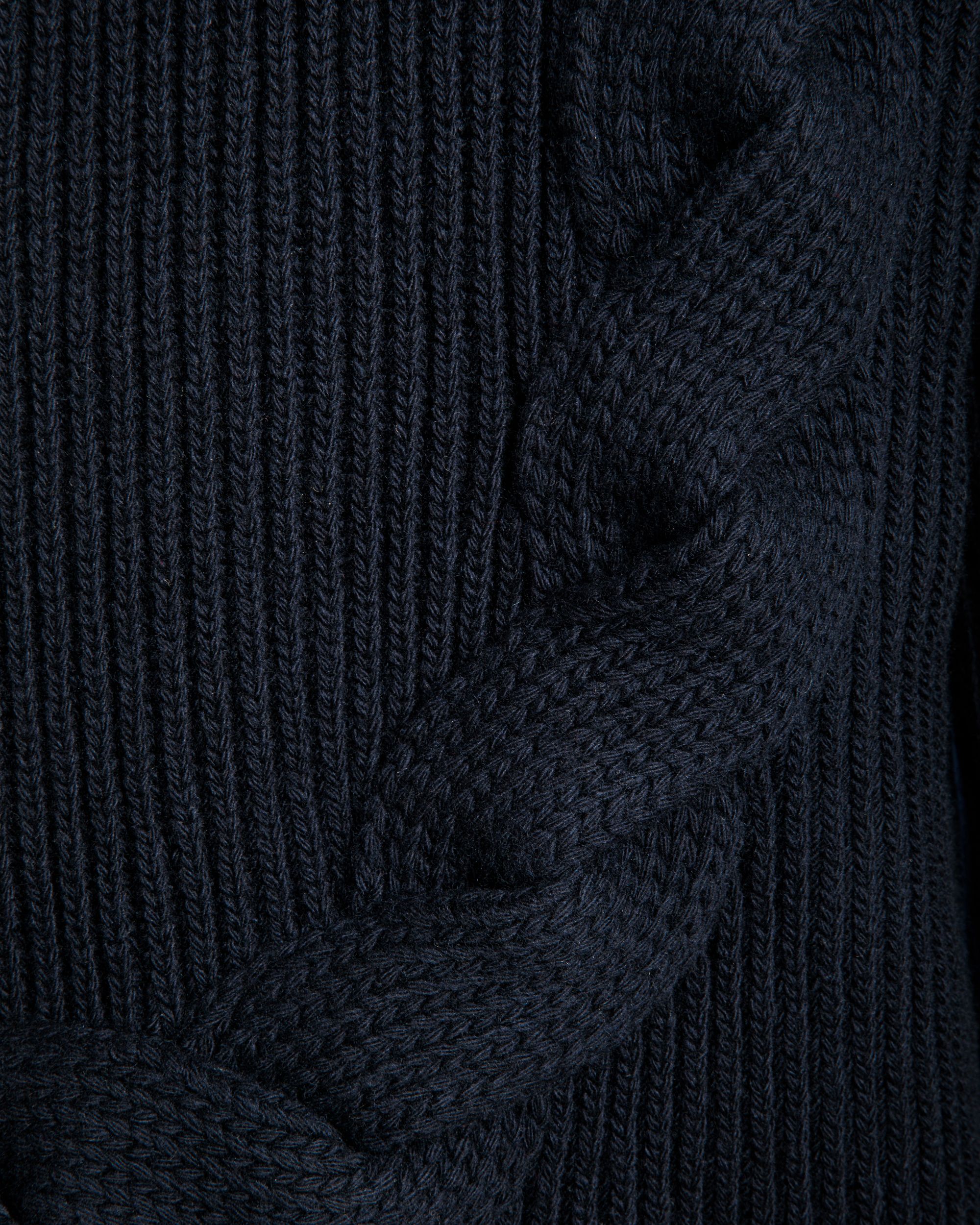 Maglione Girocollo Adrien Brody Travel Collection In Lana Navy Blue - Uomo - Bally - 06