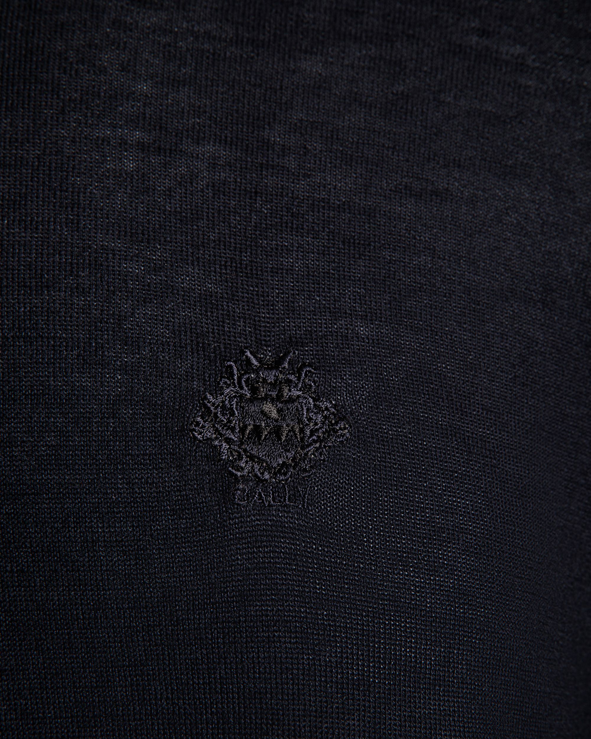 Maglione Girocollo Adrien Brody Travel Collection In Cachemire Navy Blue - Uomo - Bally - 05