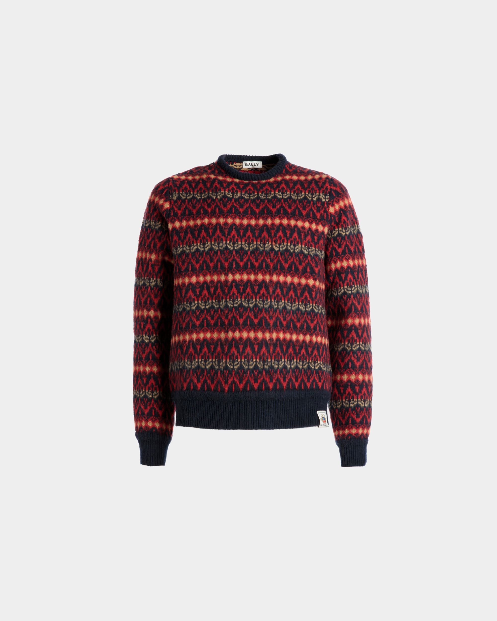 Pullover Girocollo In Lana Multicolore - Uomo - Bally - 01