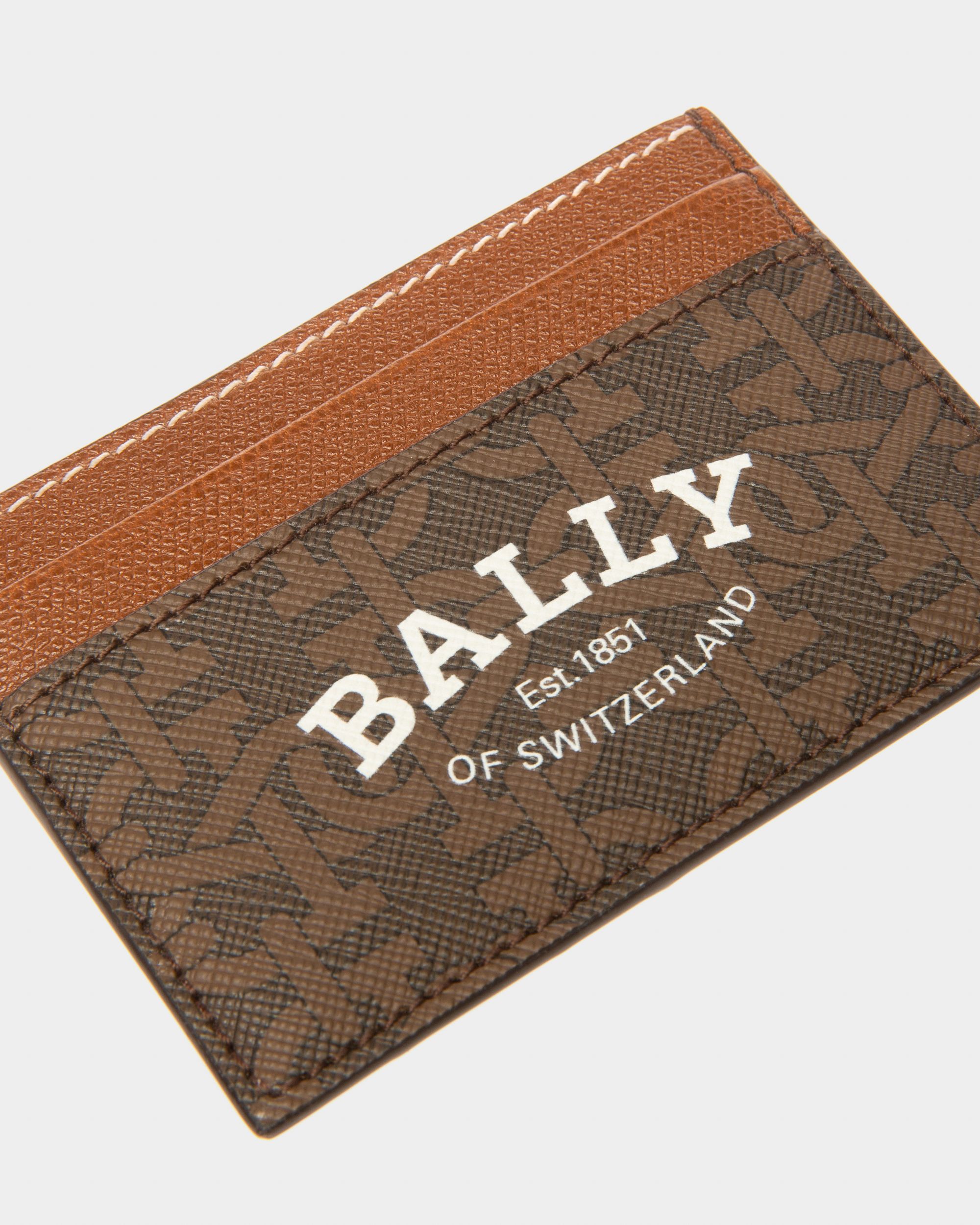 Bhar Portatessere In Tpu Marrone - Uomo - Bally - 04