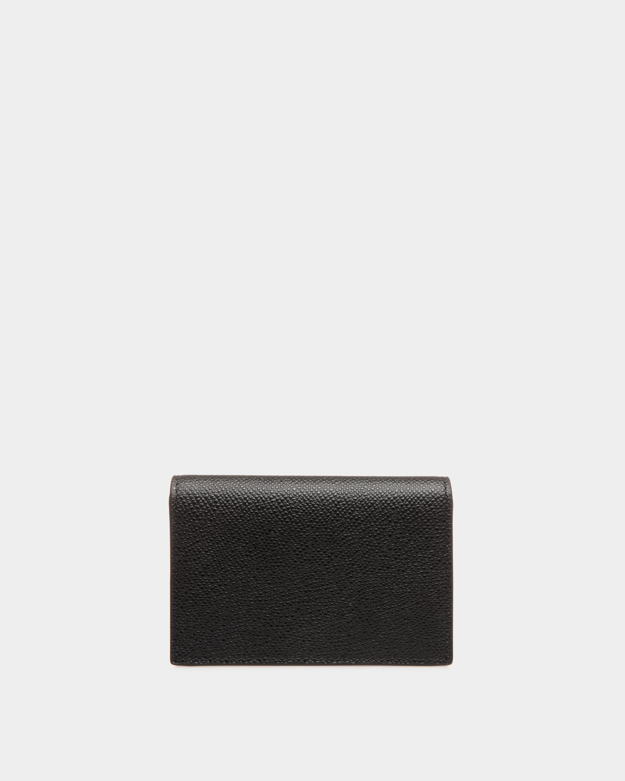 Business Card Holder In Black Bovine - Uomo - Bally - 02