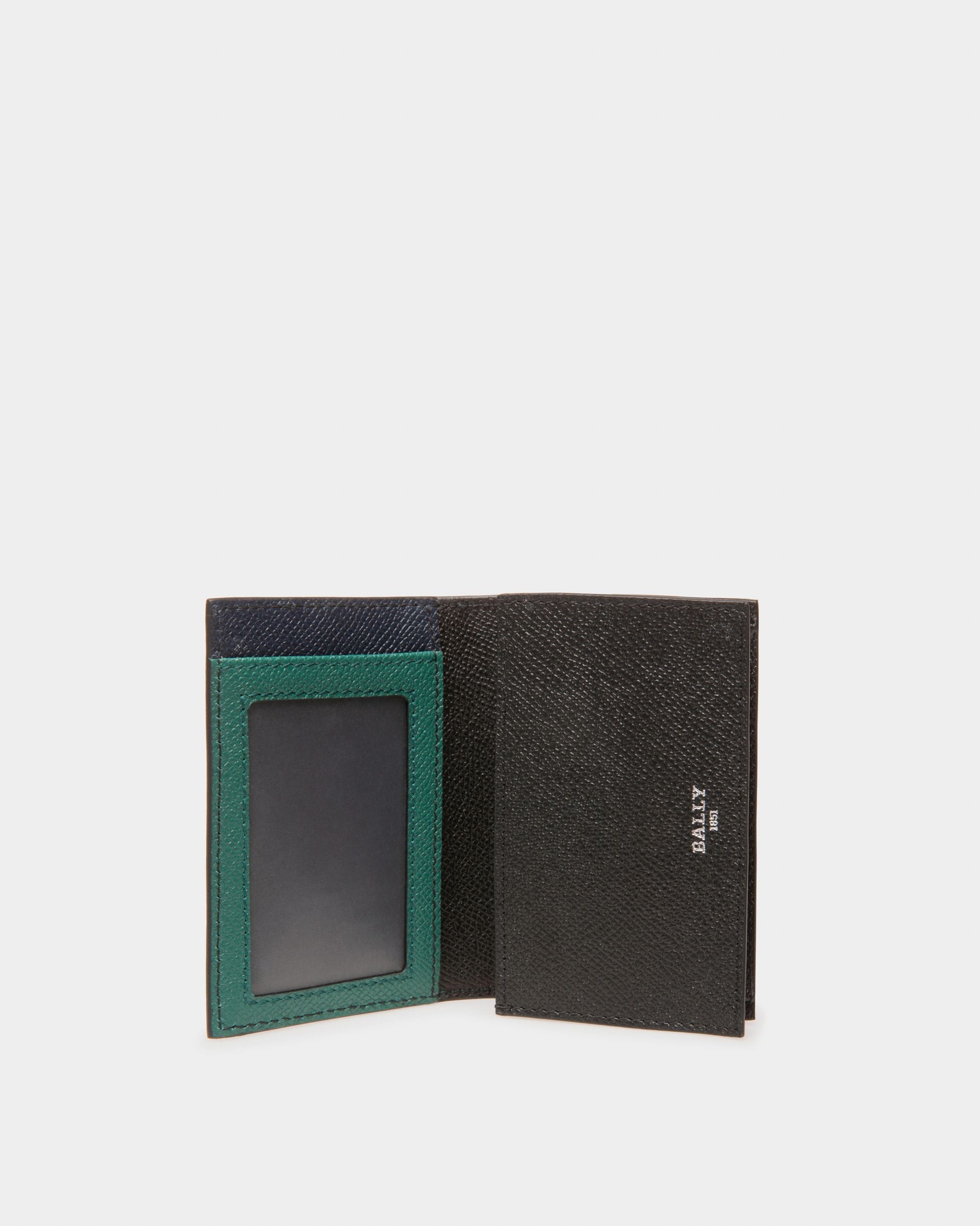 Balee Portatessere In Pelle Verde - Uomo - Bally - 03