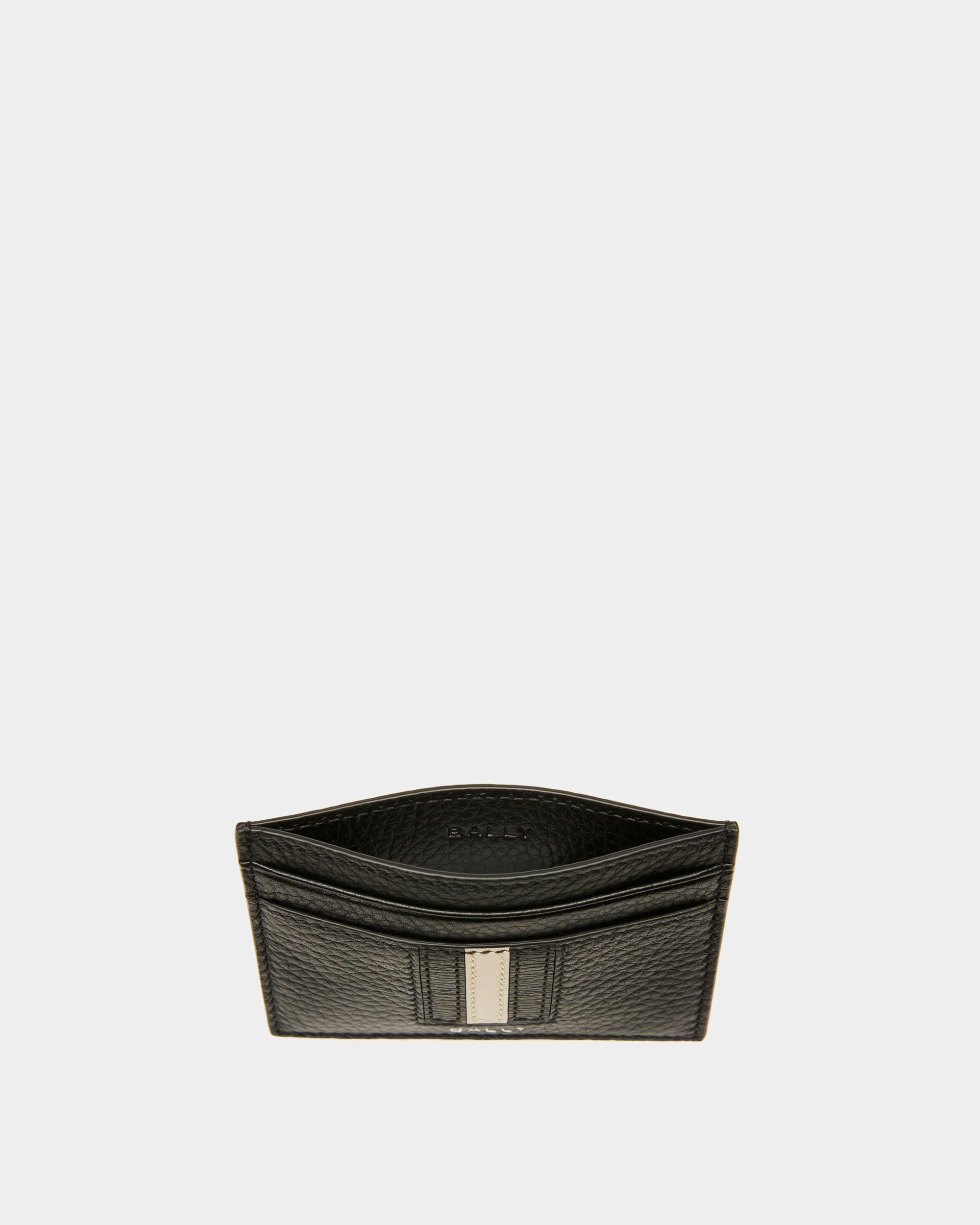 Portacarte Ribbon In Pelle Nera - Uomo - Bally - 03
