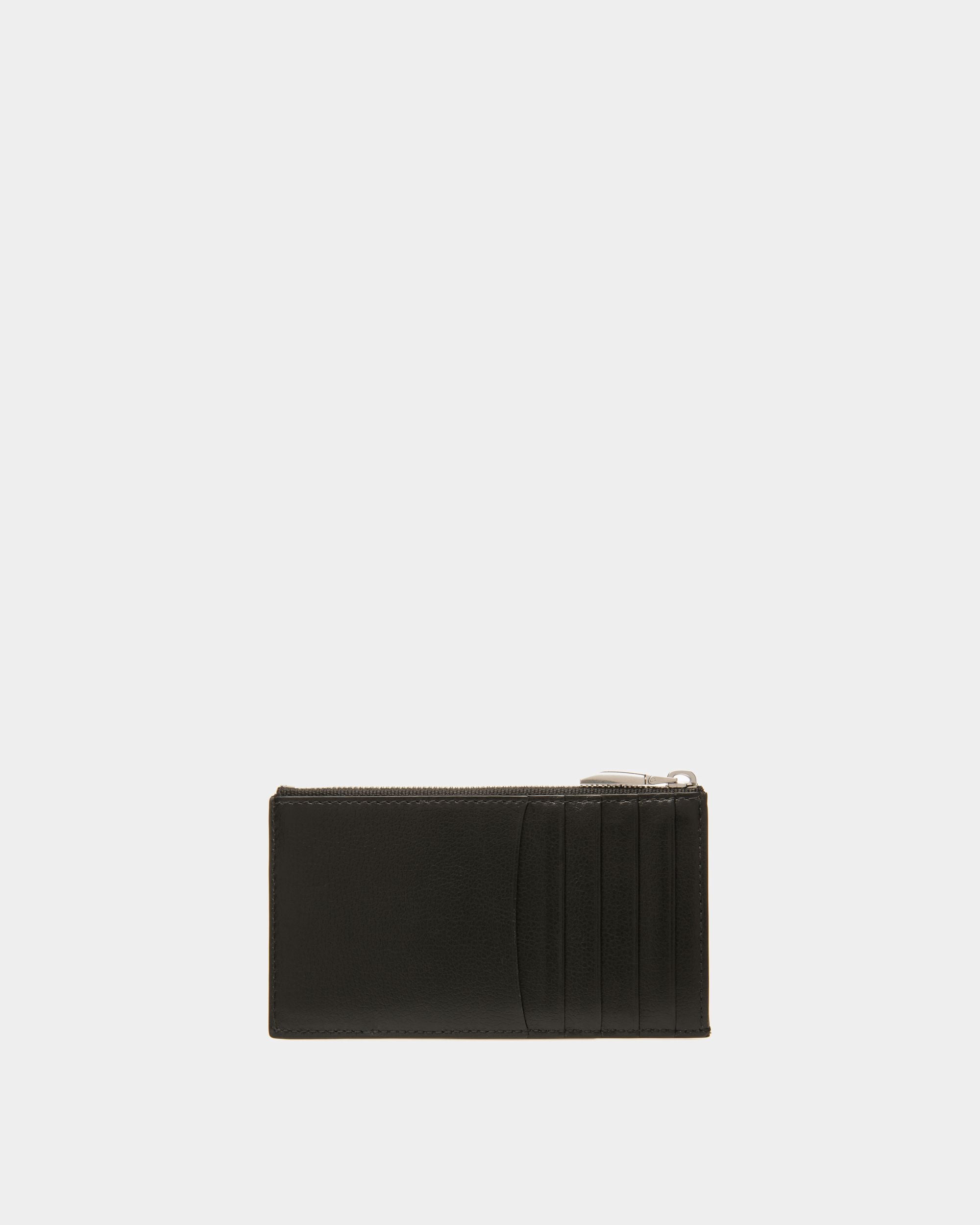 Portacarte Business Banque In Pelle Nera - Uomo - Bally - 02