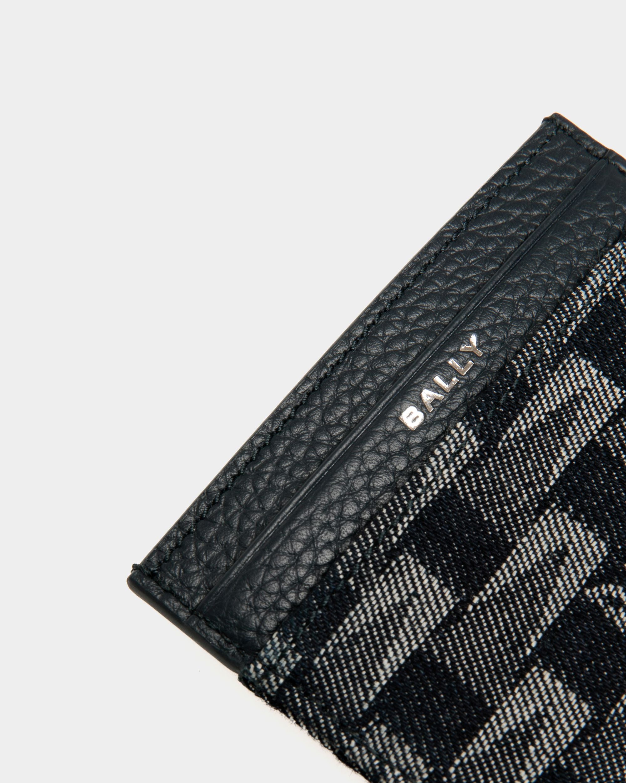Portacarte Pennant In Denim - Uomo - Bally - 04