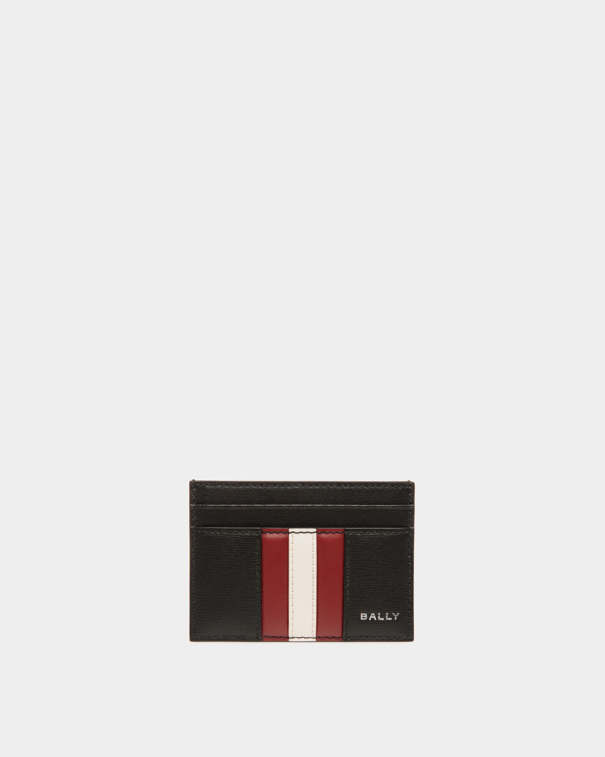 Portacarte Mythos In Pelle Riciclata Nera - Uomo - Bally - 01